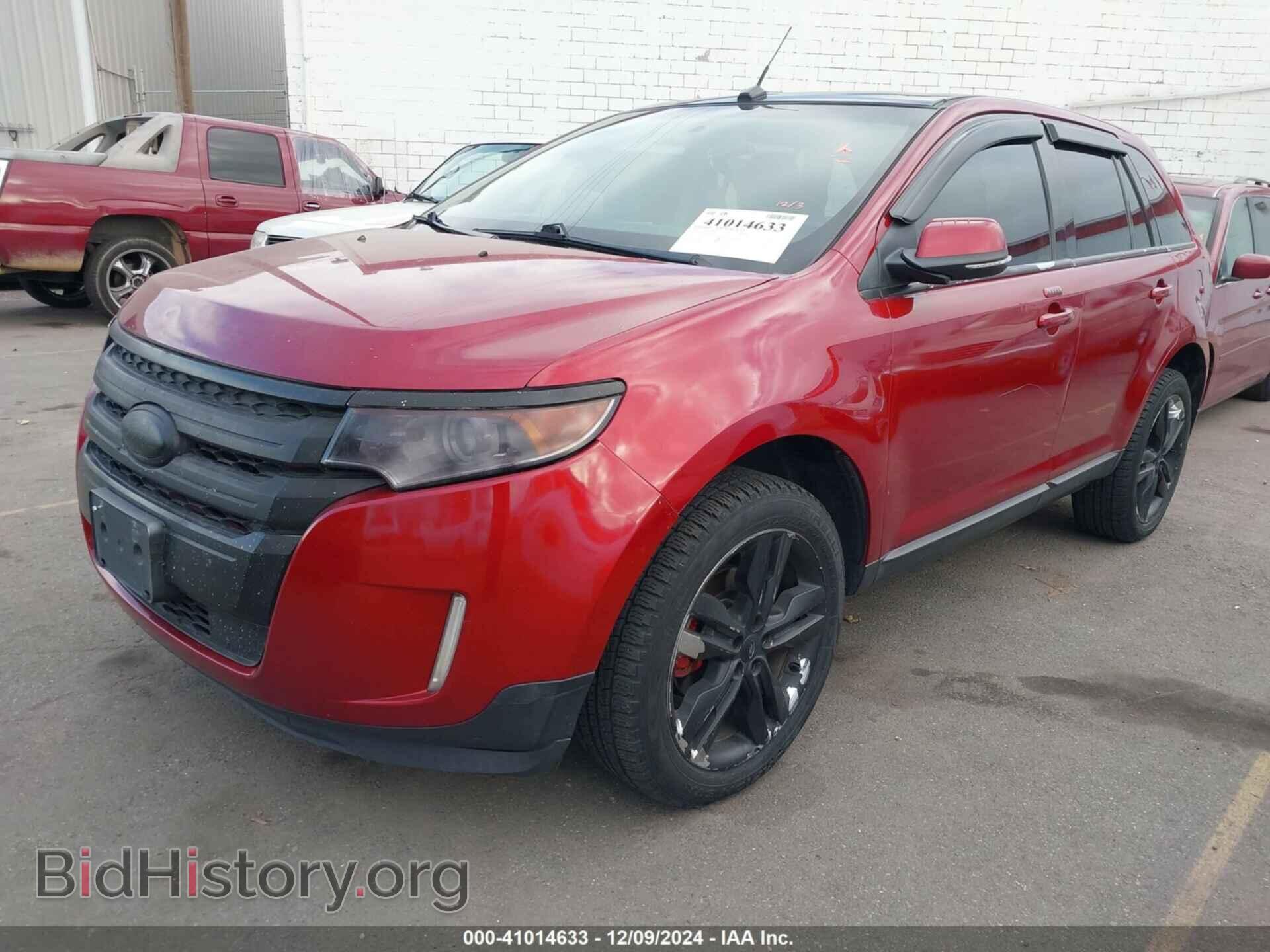 2014 FORD EDGE - VIN: 2FMDK4KC8EBA17947 - Фото 2