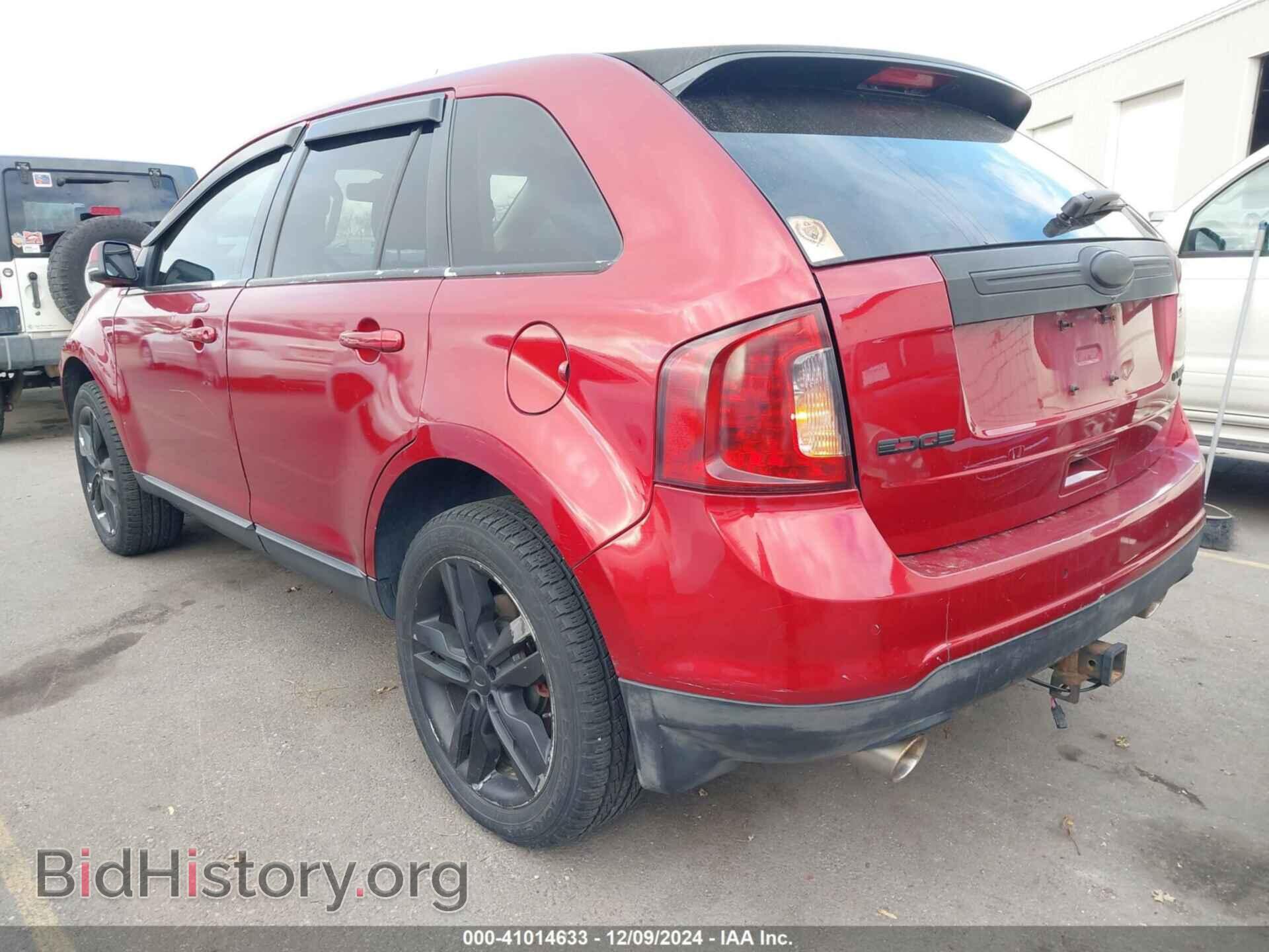 2014 FORD EDGE - VIN: 2FMDK4KC8EBA17947 - Фото 3