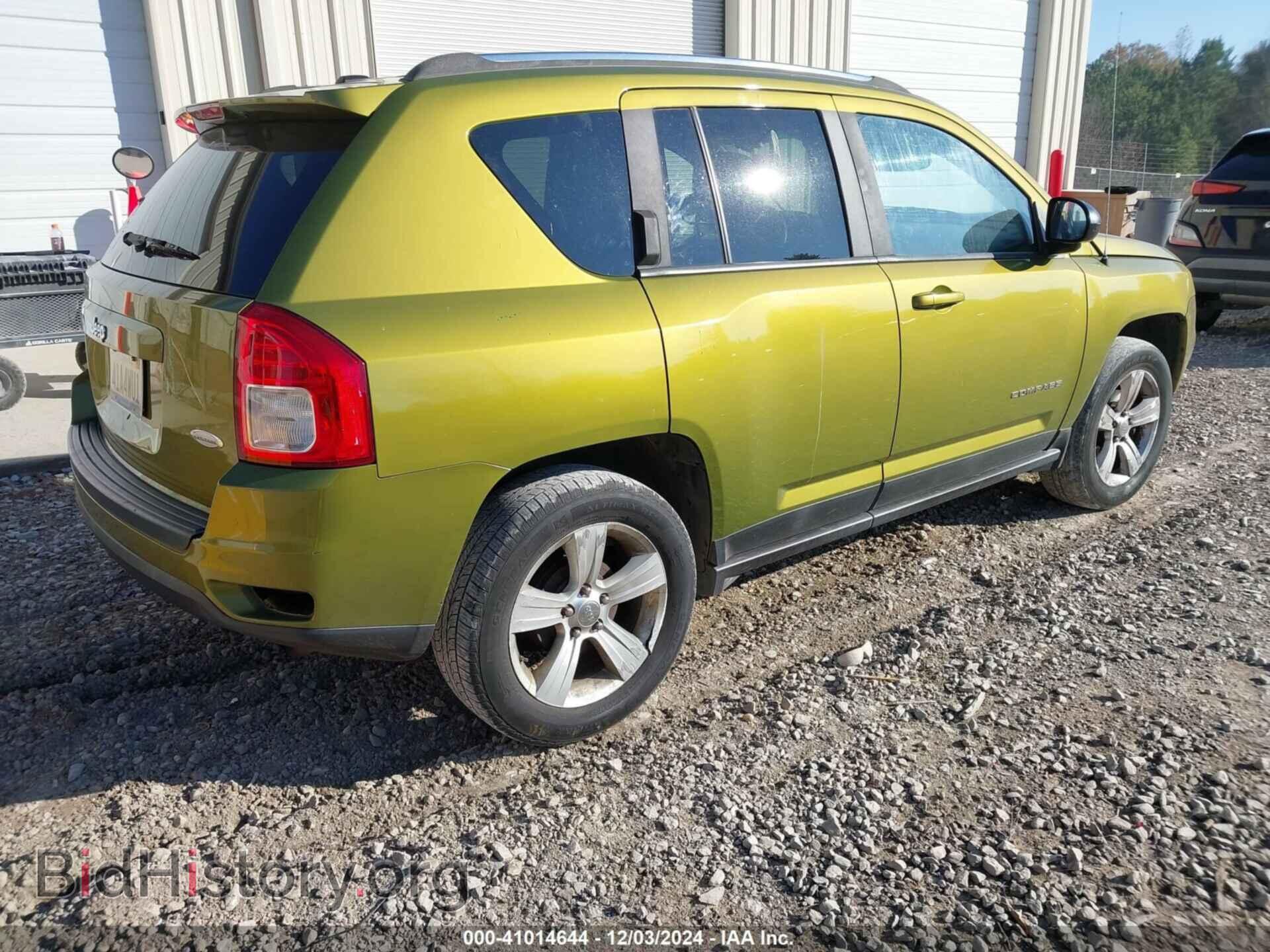 2012 JEEP COMPASS - VIN: 1C4NJCEB1CD652251 - Фото 4