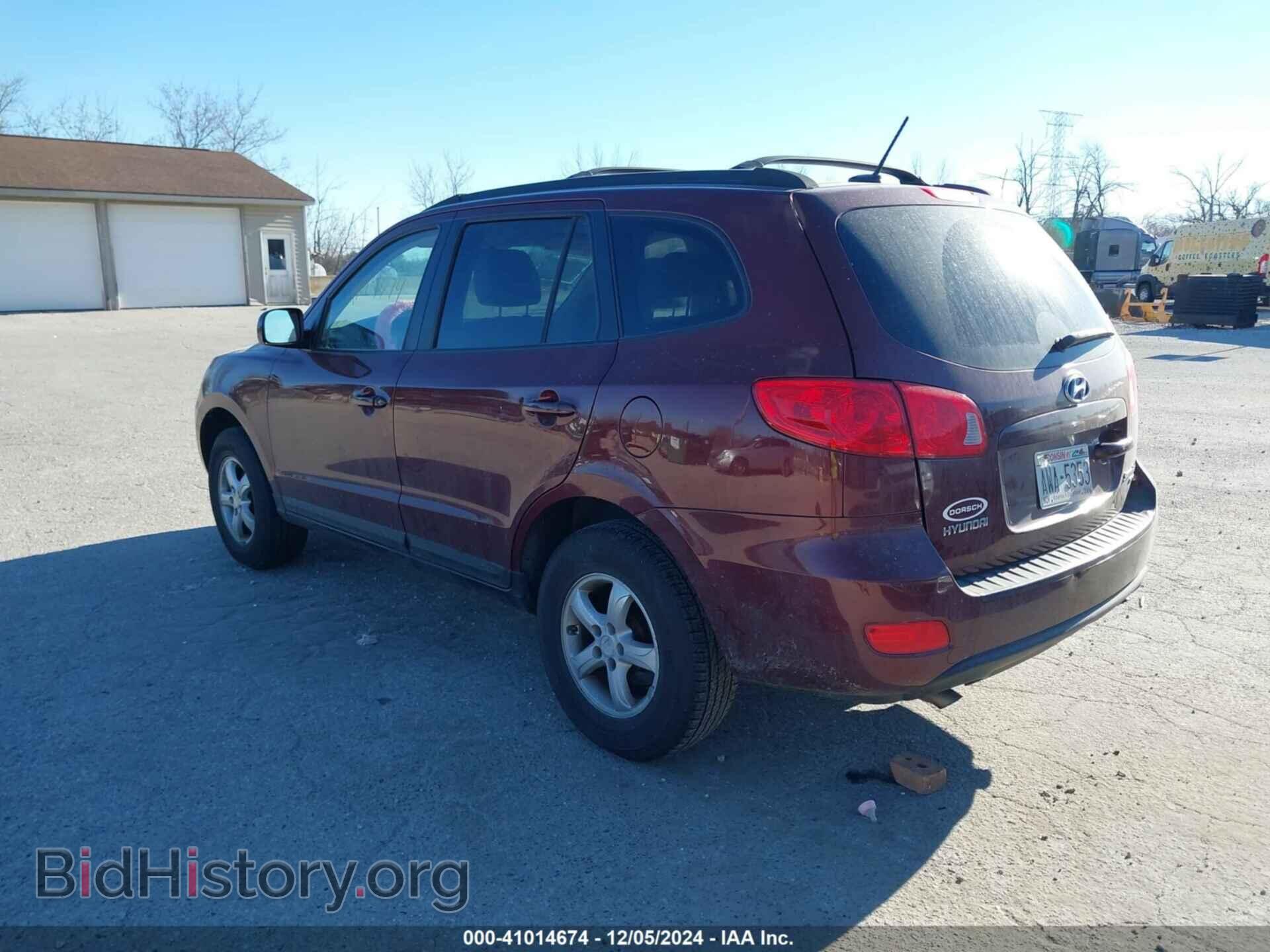 2008 HYUNDAI SANTA FE - VIN: 5NMSG73D98H185219 - Фото 3