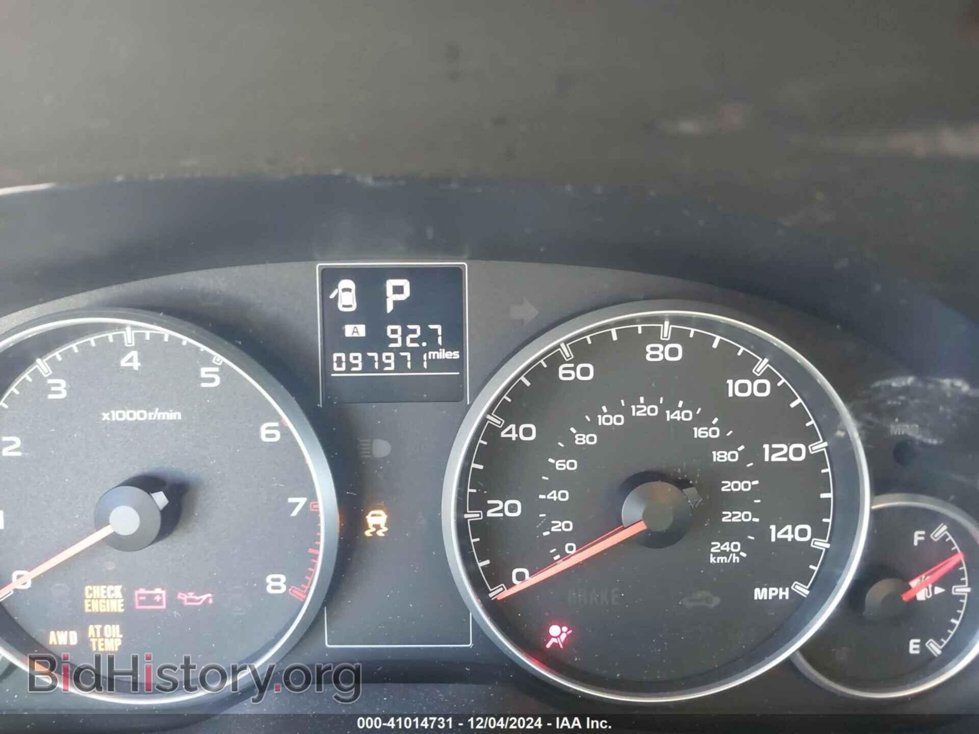2014 SUBARU OUTBACK - VIN: 4S4BRBDC2E3305080 - Фото 15