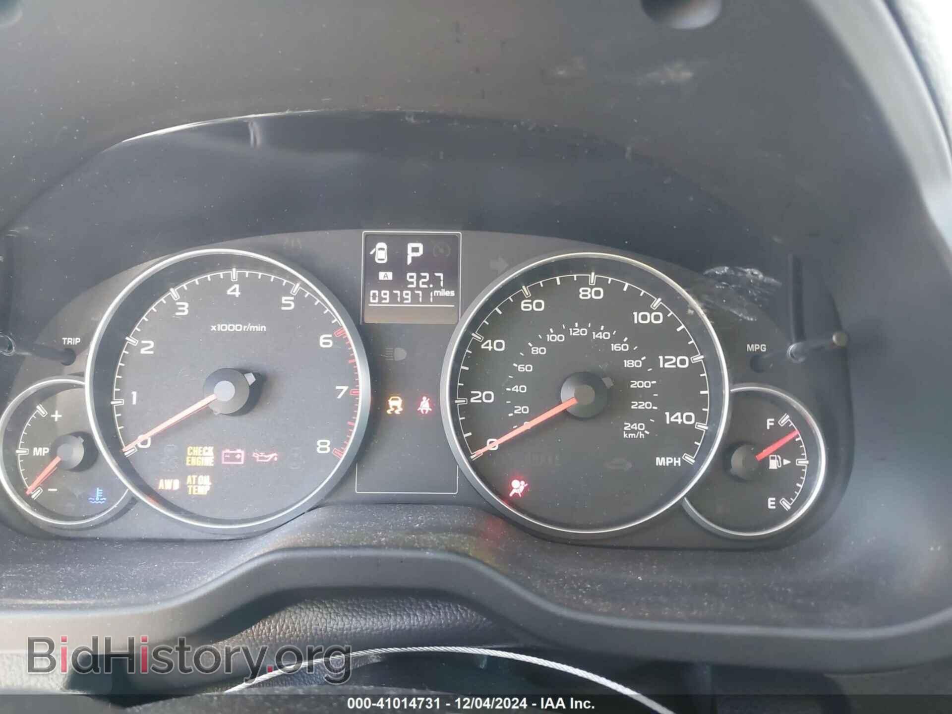 2014 SUBARU OUTBACK - VIN: 4S4BRBDC2E3305080 - Фото 7