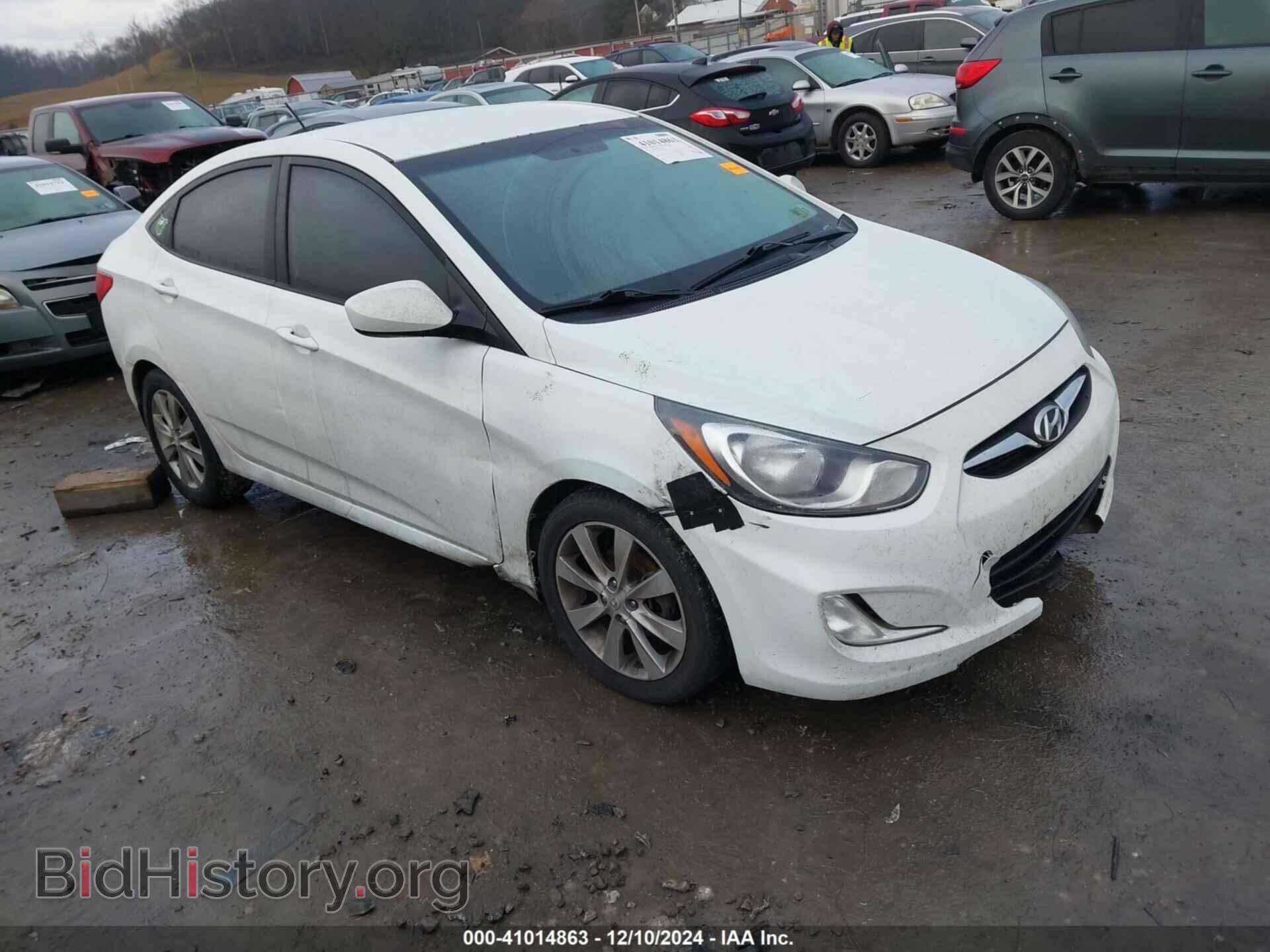 Фотография KMHCU4AE4CU129032 - HYUNDAI ACCENT 2012