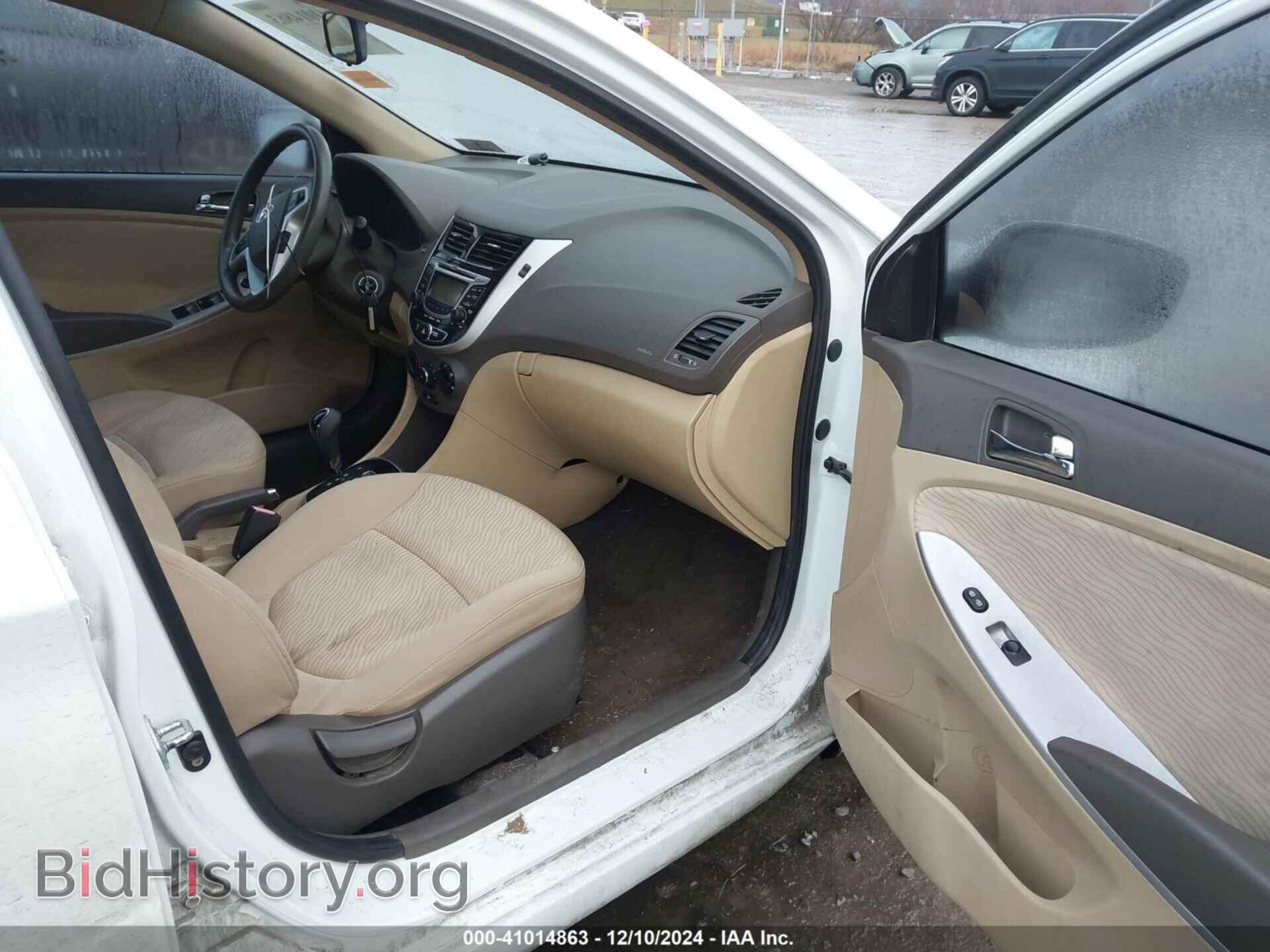2012 HYUNDAI ACCENT - VIN: KMHCU4AE4CU129032 - Фото 5