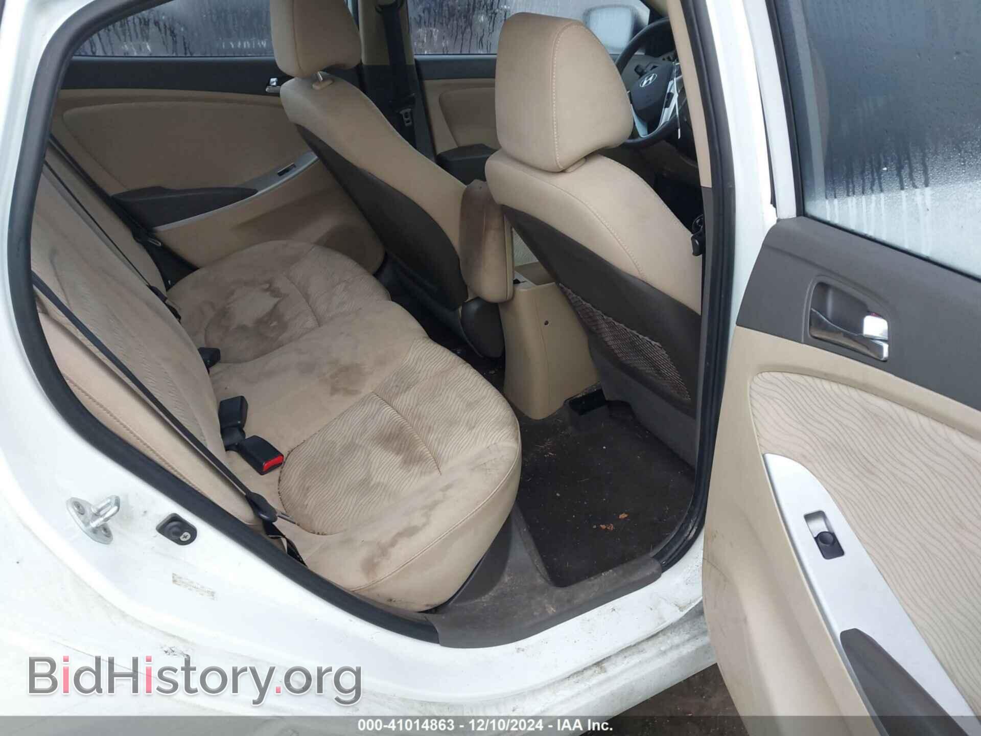 2012 HYUNDAI ACCENT - VIN: KMHCU4AE4CU129032 - Фото 8