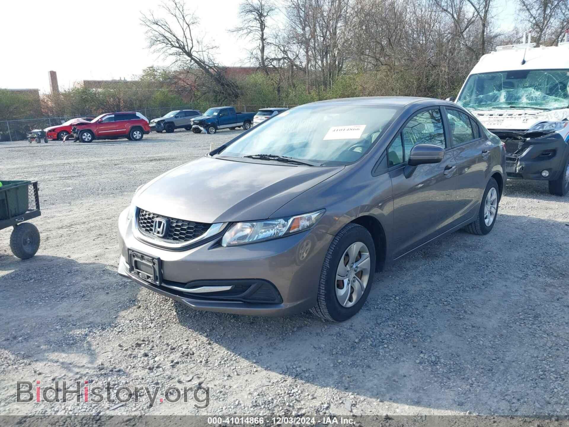 2014 HONDA CIVIC - VIN: 19XFB2F51EE066364 - Фото 2