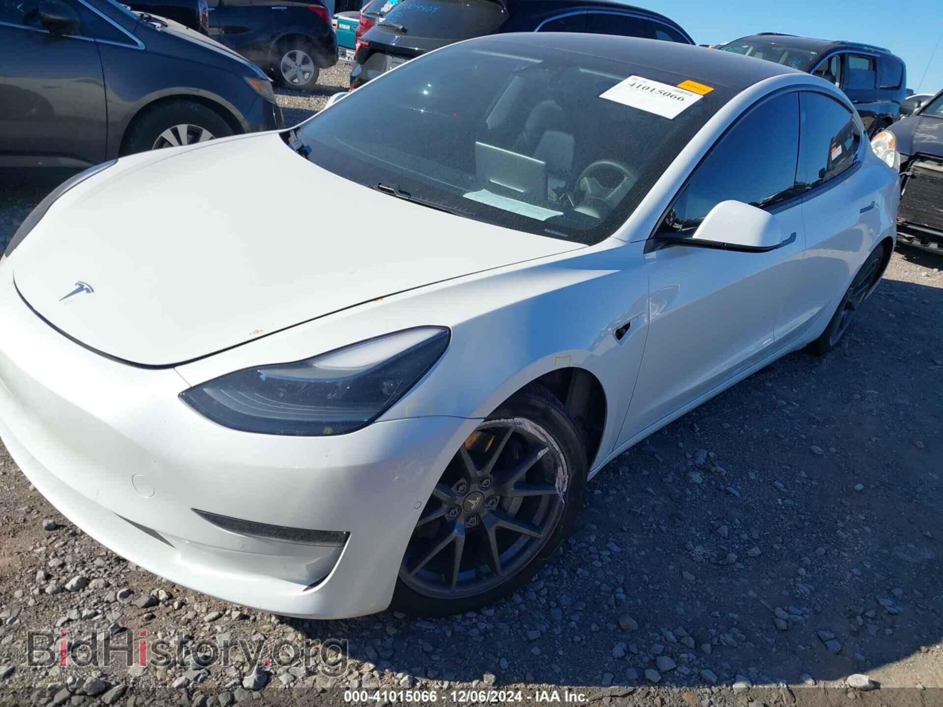 2021 TESLA MODEL 3 - VIN: 5YJ3E1EB5MF035624 - Фото 2