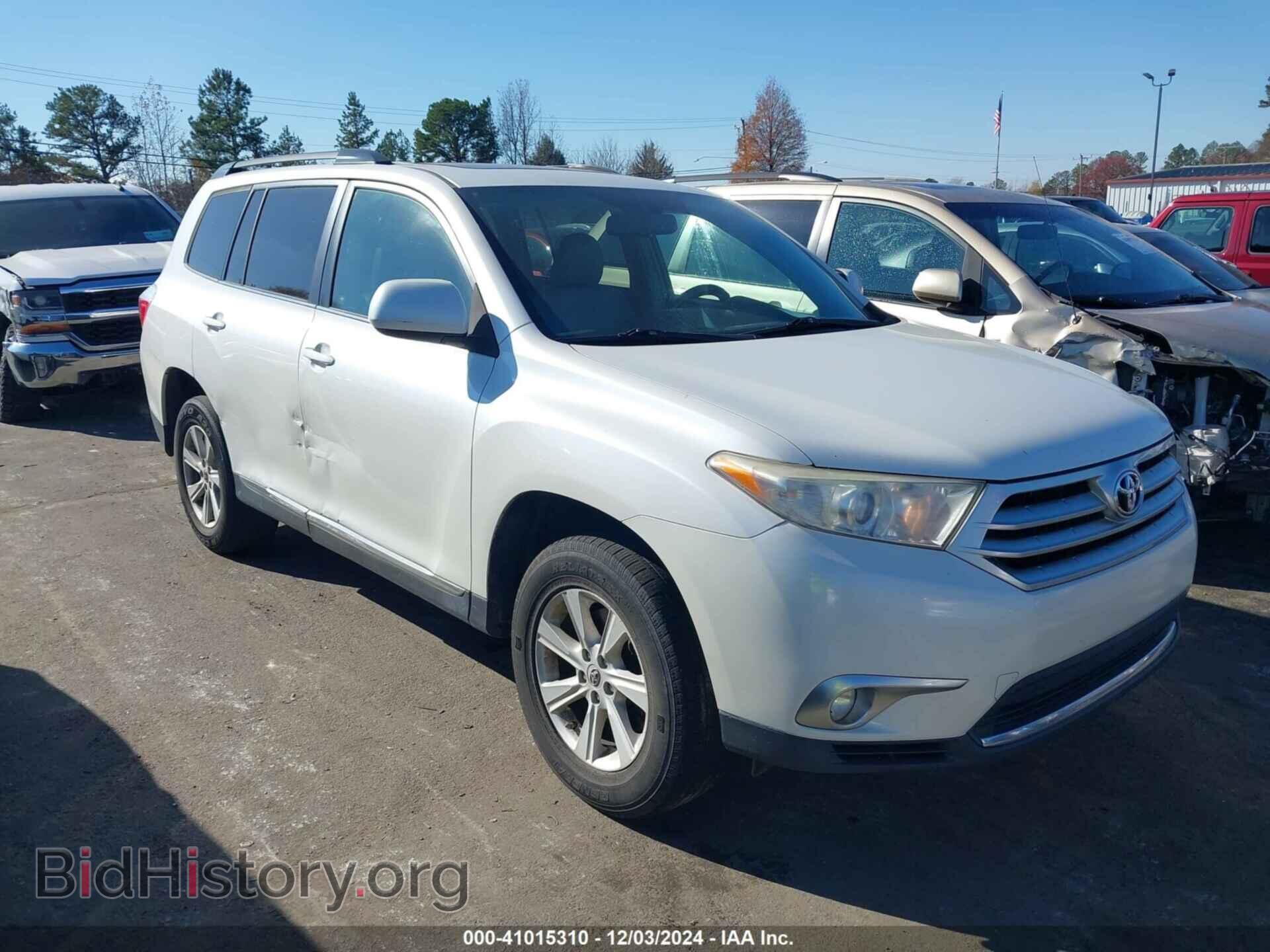 Фотография 5TDZA3EH4CS025943 - TOYOTA HIGHLANDER 2012