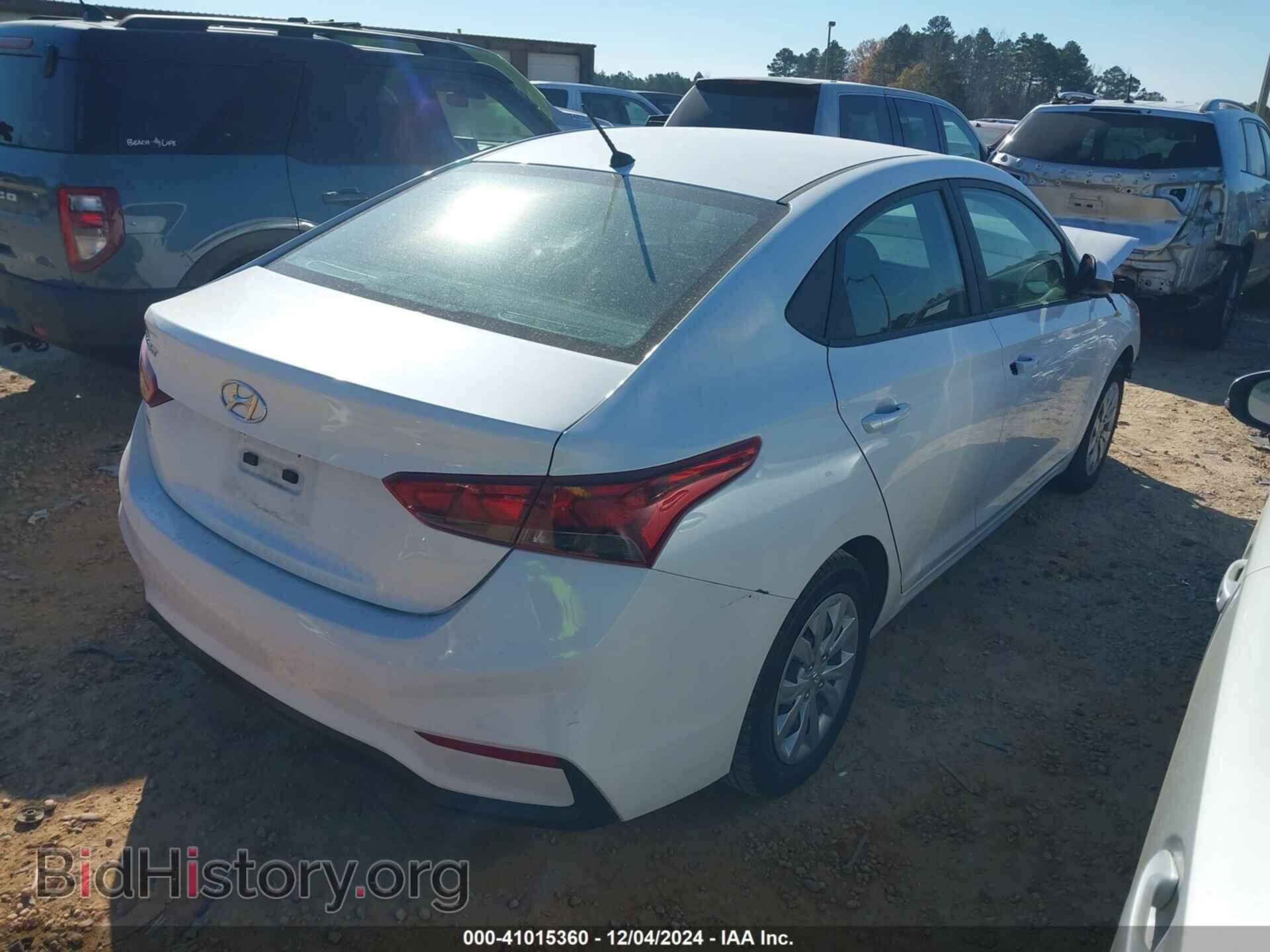 2021 HYUNDAI ACCENT - VIN: 3KPC24A62ME132143 - Фото 4