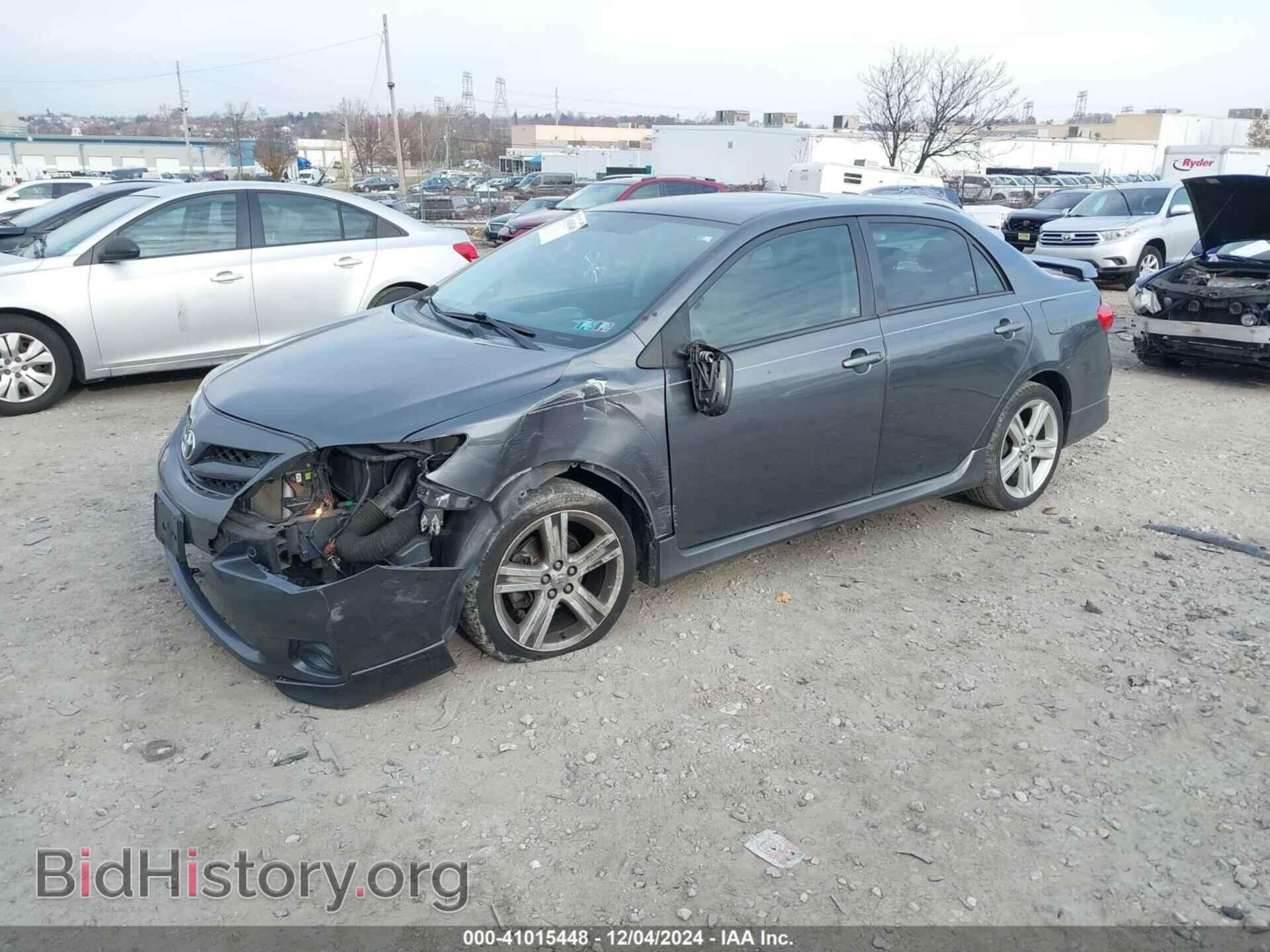 2013 TOYOTA COROLLA - VIN: 2T1BU4EE5DC110126 - Фото 2