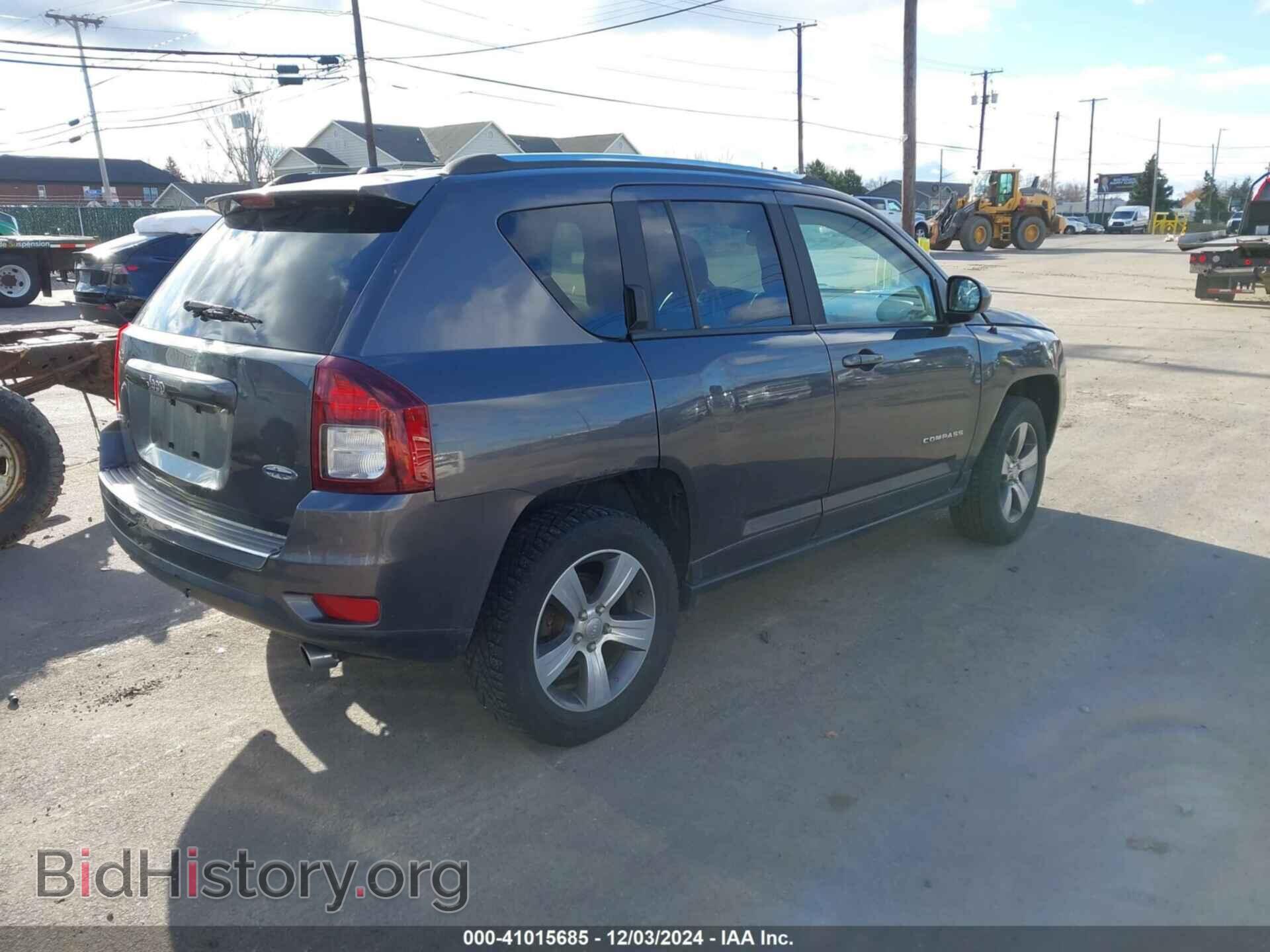 2016 JEEP COMPASS - VIN: 1C4NJDEB4GD793374 - Фото 4