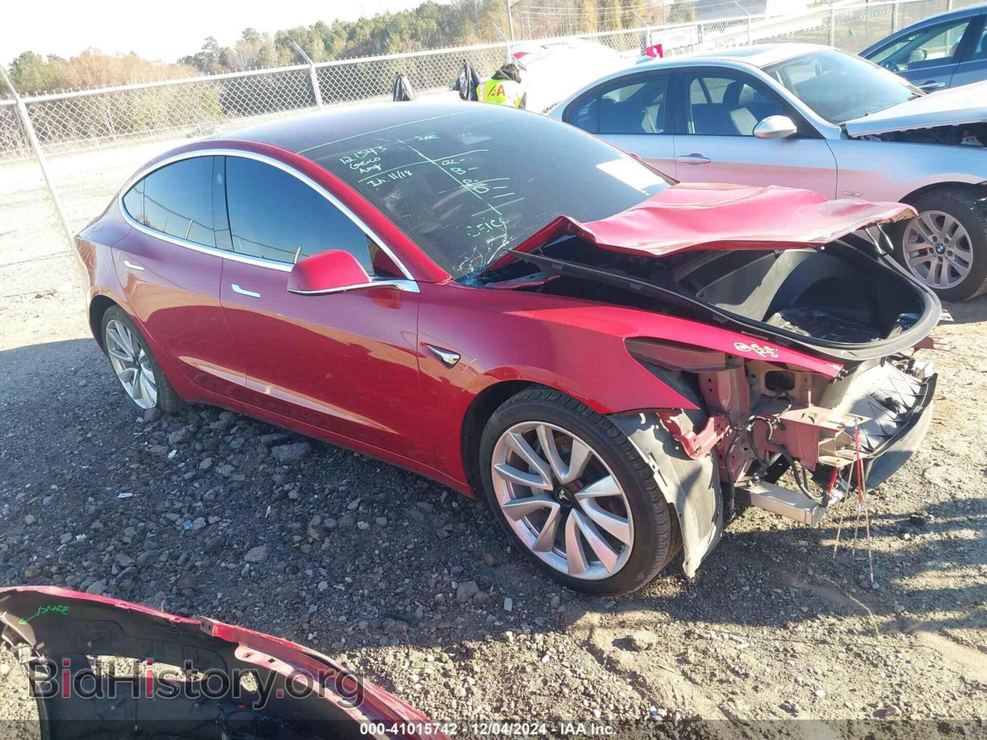 Photo 5YJ3E1EB3JF121543 - TESLA MODEL 3 2018