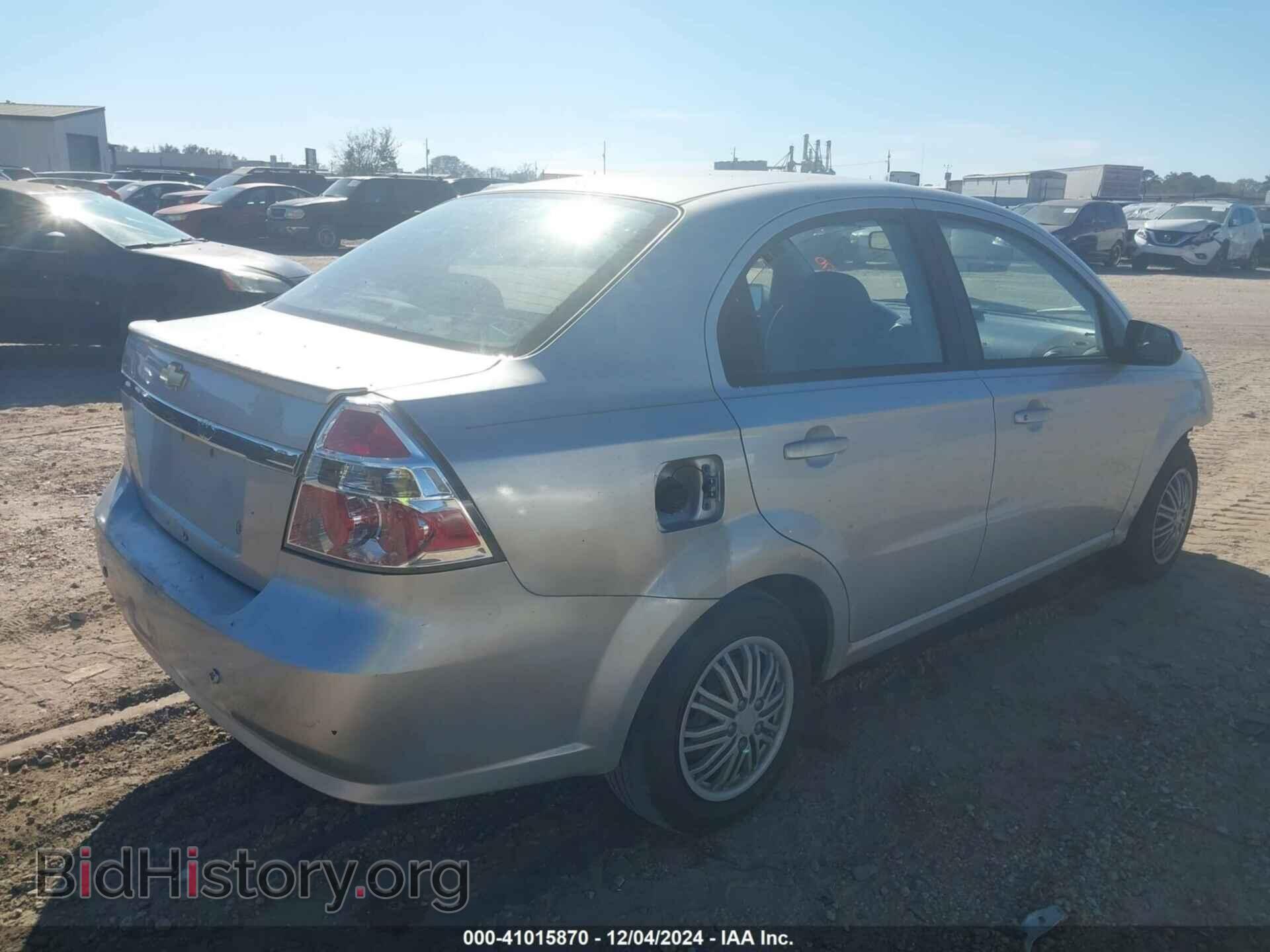 2011 CHEVROLET AVEO - VIN: KL1TD5DE8BB150876 - Фото 4