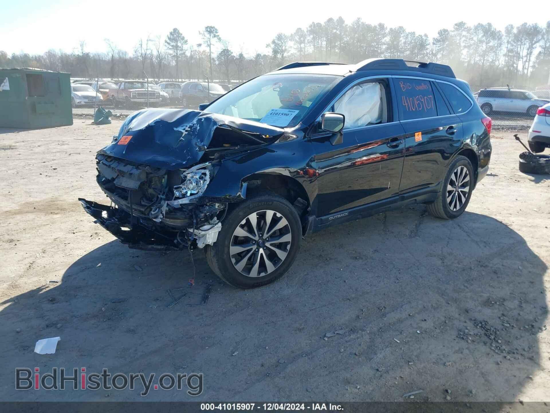 2017 SUBARU OUTBACK - VIN: 4S4BSAKC6H3435501 - Фото 2