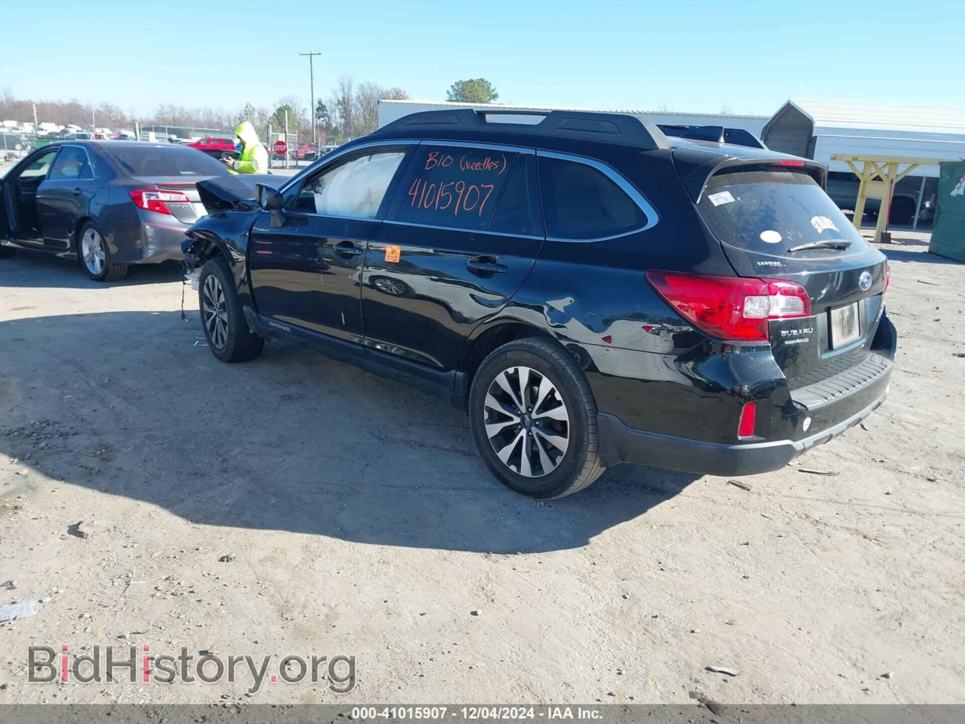 2017 SUBARU OUTBACK - VIN: 4S4BSAKC6H3435501 - Фото 3
