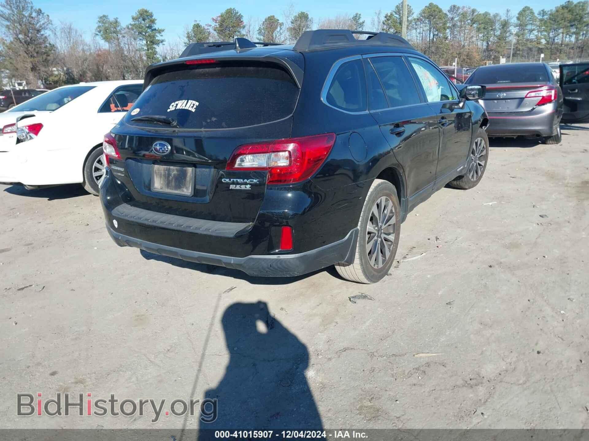 2017 SUBARU OUTBACK - VIN: 4S4BSAKC6H3435501 - Фото 4
