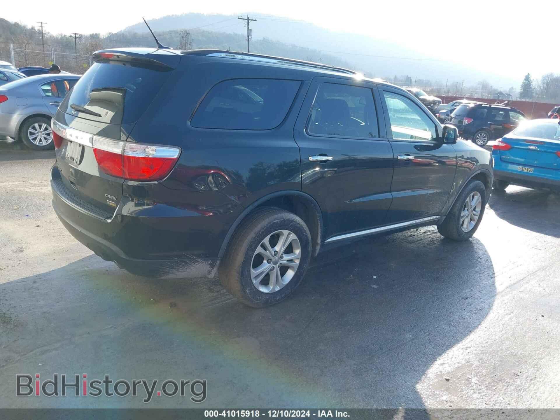 2013 DODGE DURANGO - VIN: 1C4RDJDG6DC664851 - Фото 4