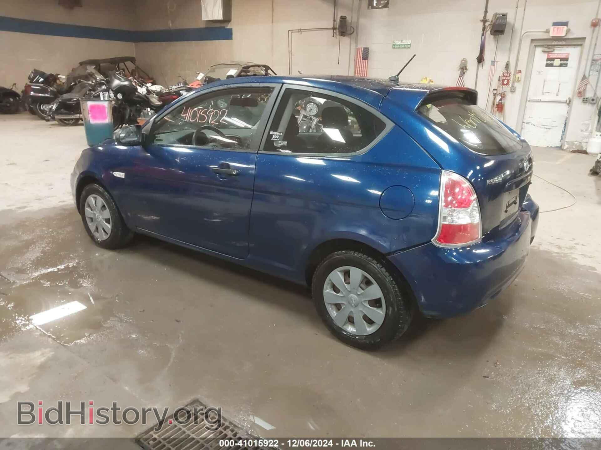 2007 HYUNDAI ACCENT - VIN: KMHCM36C97U011212 - Фото 3
