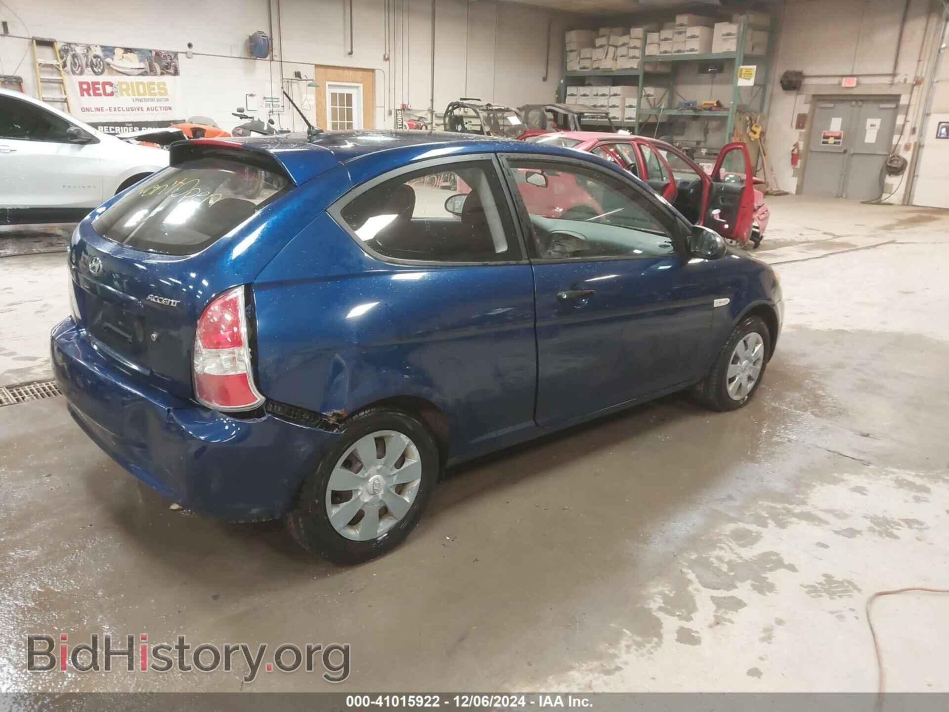 2007 HYUNDAI ACCENT - VIN: KMHCM36C97U011212 - Фото 4