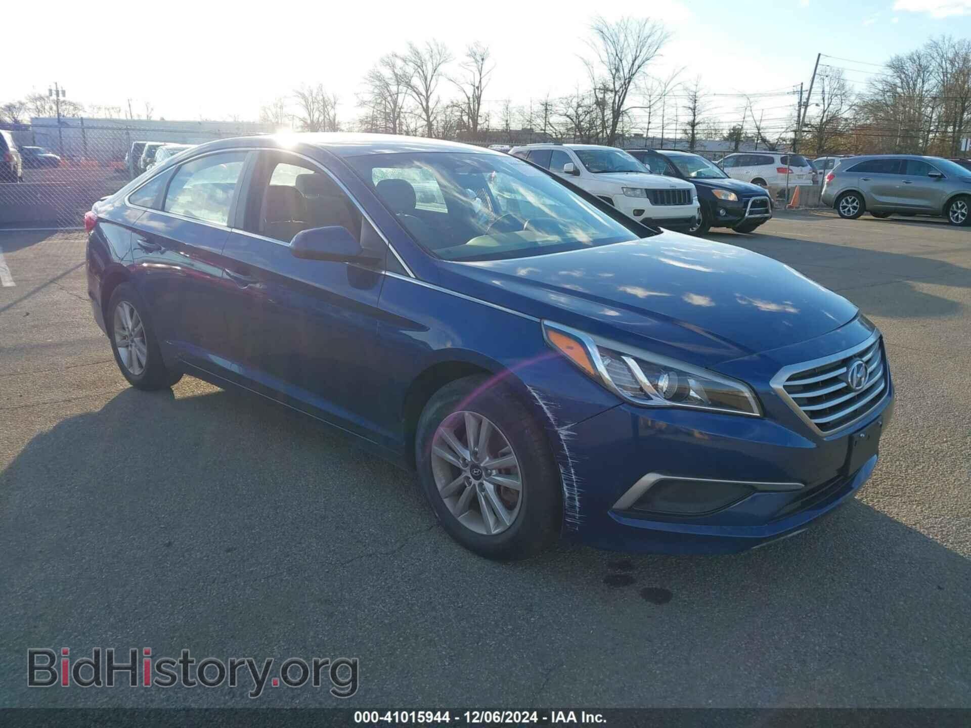 Фотография 5NPE24AF6HH494633 - HYUNDAI SONATA 2017