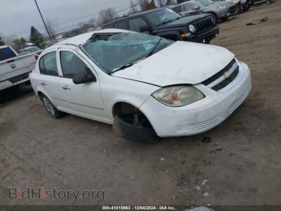 2010 Chevrolet COBALT, белый — VIN 1G1AH5F57A7162934, IAAI