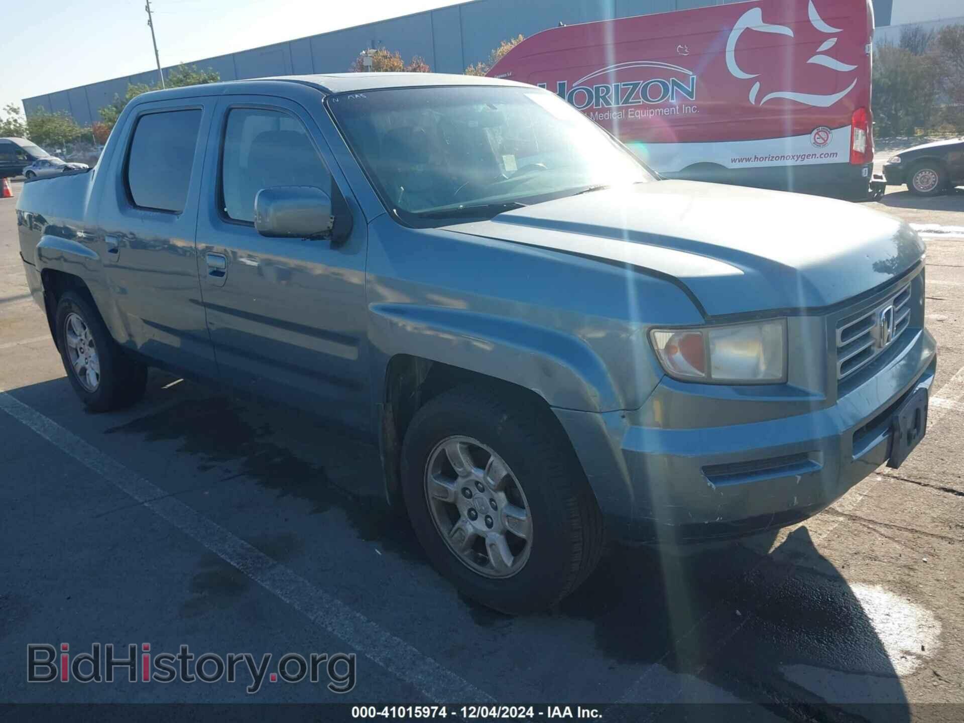 Photo 2HJYK16576H563942 - HONDA RIDGELINE 2006