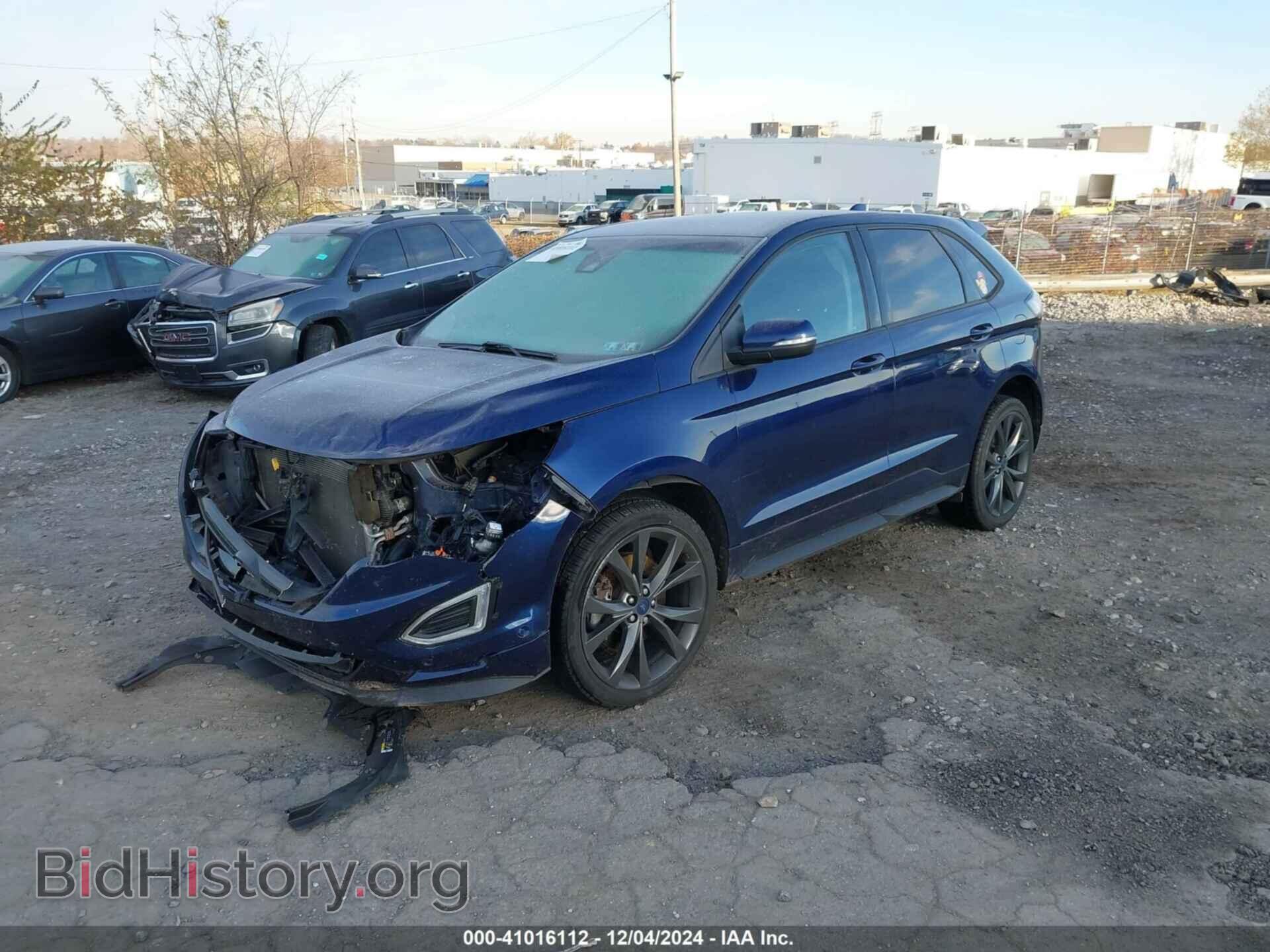 2016 FORD EDGE - VIN: 2FMPK4AP7GBB29529 - Фото 2