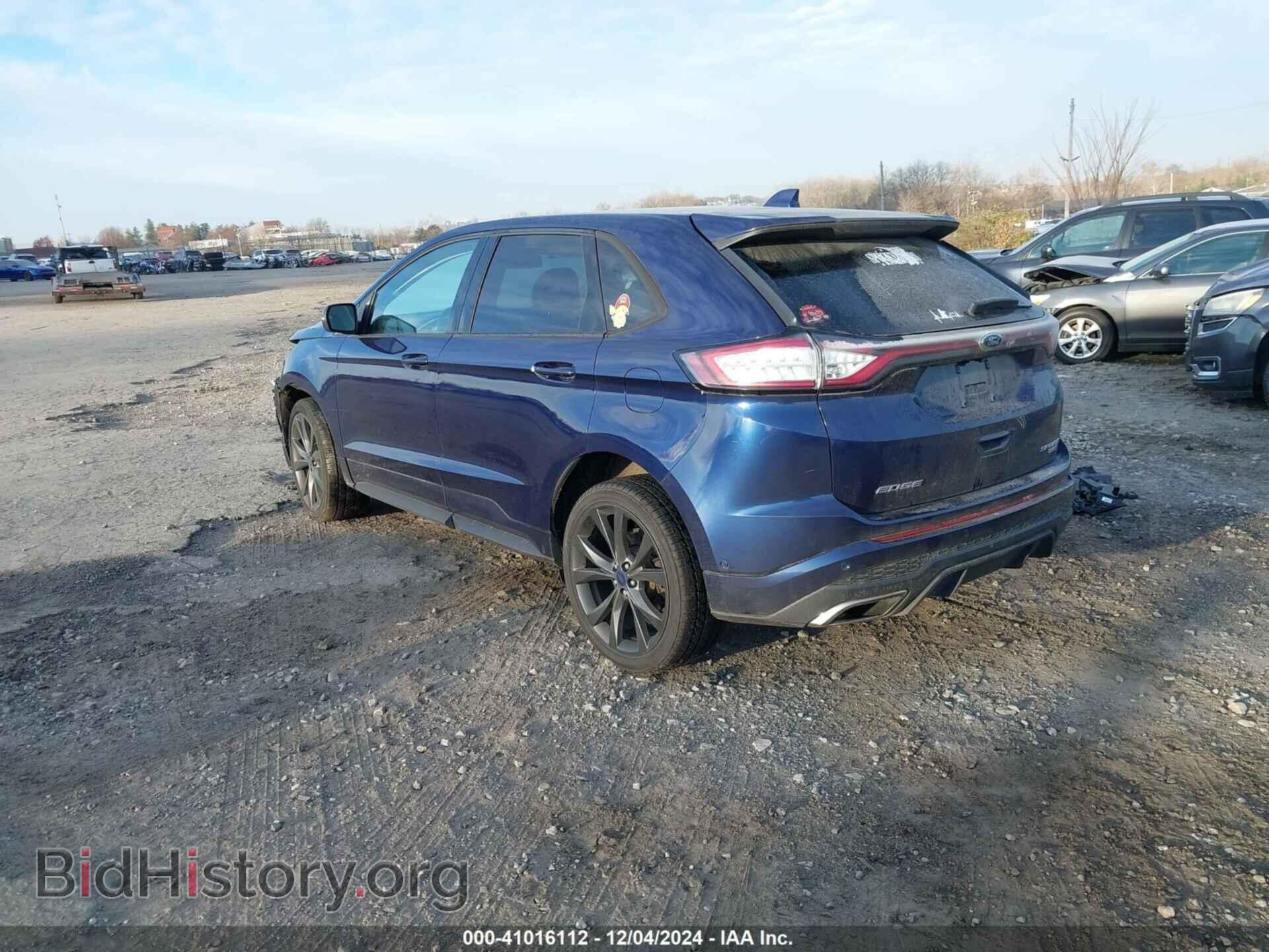 2016 FORD EDGE - VIN: 2FMPK4AP7GBB29529 - Фото 3