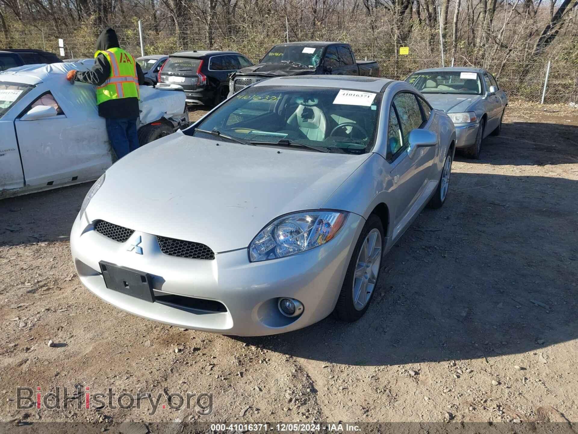 2006 MITSUBISHI ECLIPSE - VIN: 4A3AK34T36E041199 - Фото 2