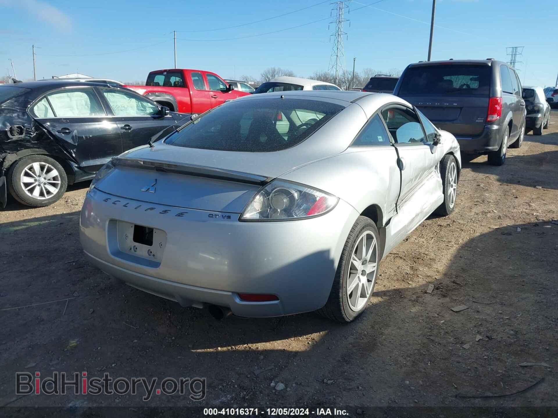 2006 MITSUBISHI ECLIPSE - VIN: 4A3AK34T36E041199 - Фото 4