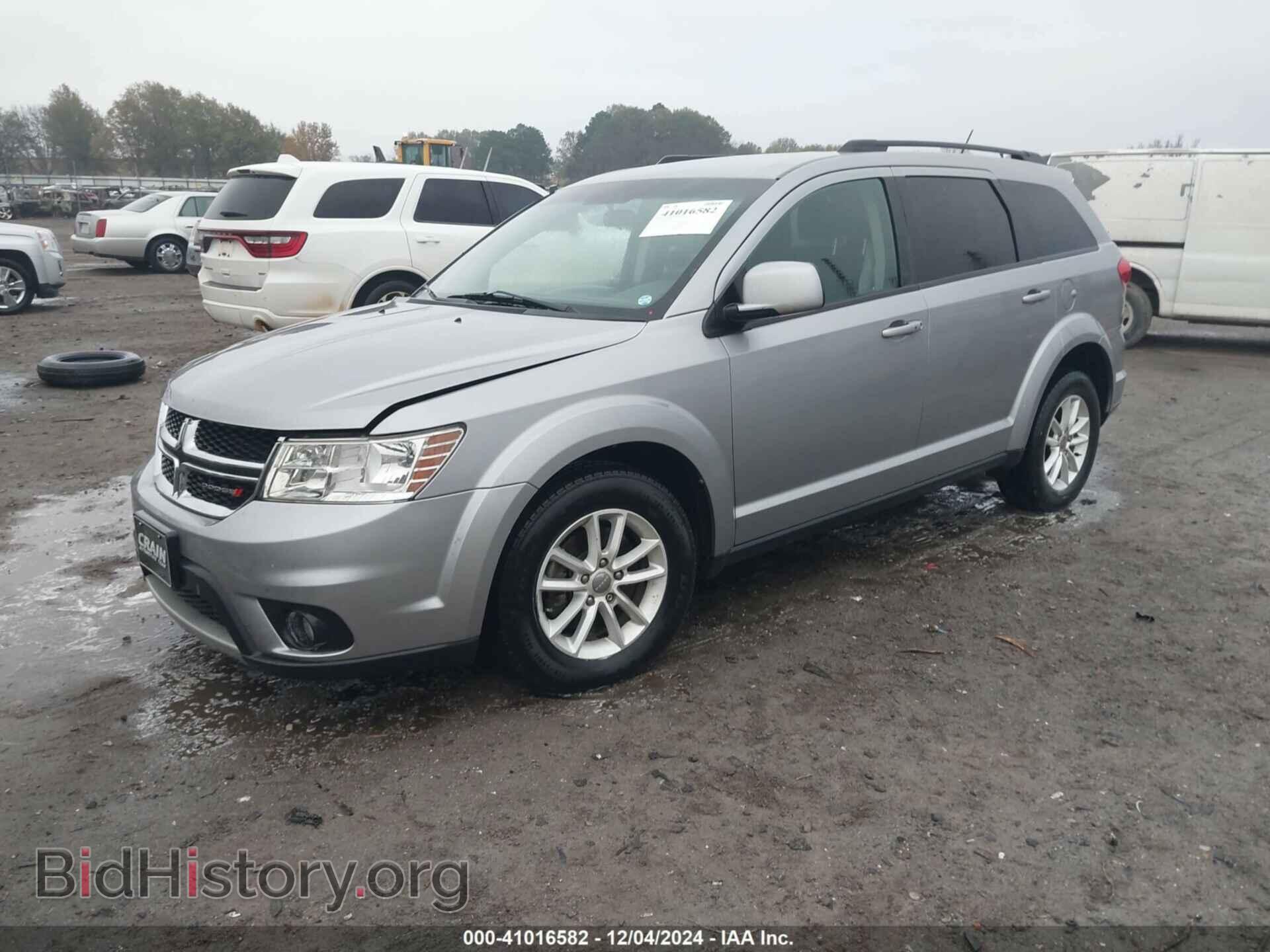 2016 DODGE JOURNEY - VIN: 3C4PDCBBXGT191491 - Фото 2