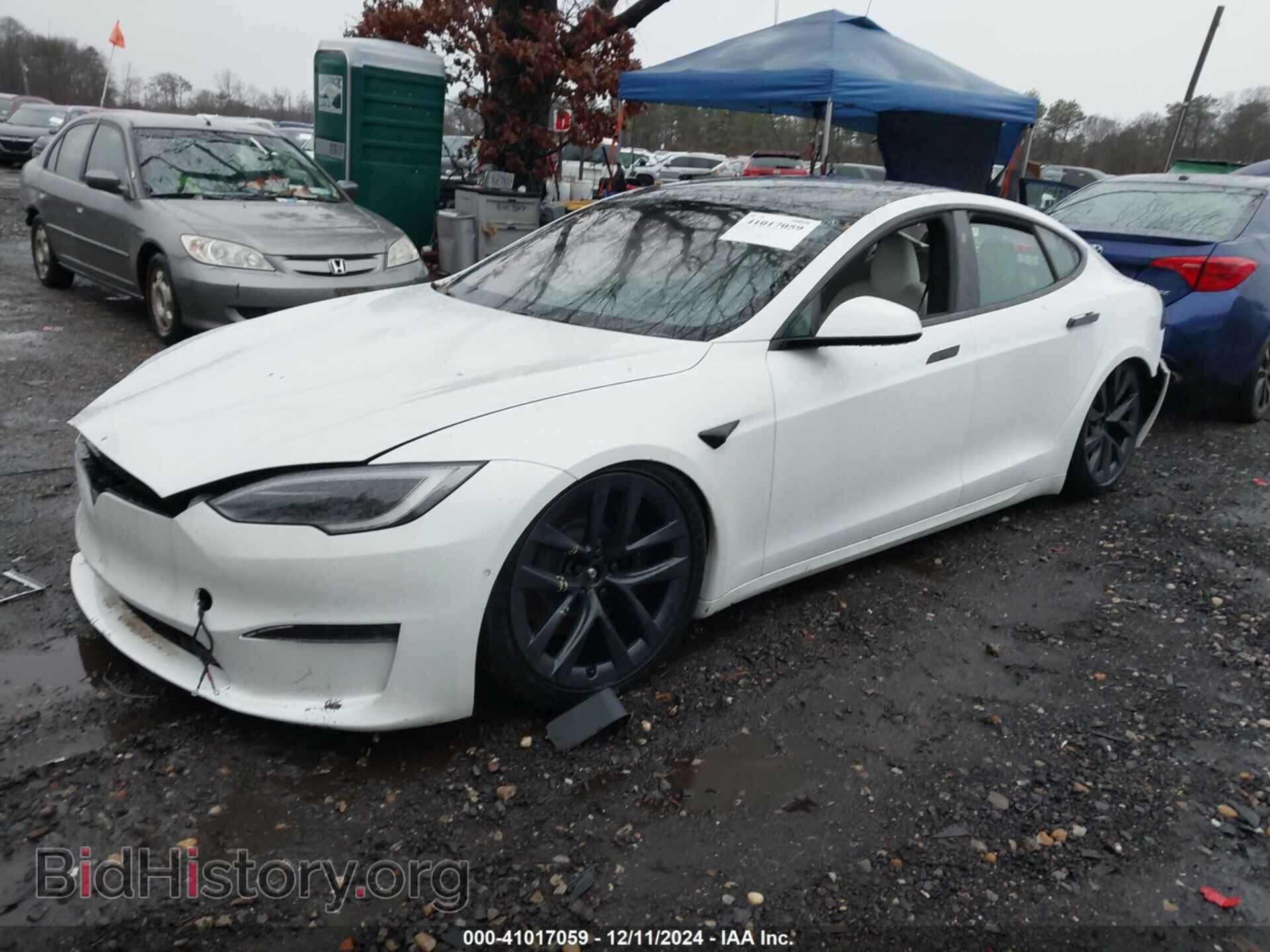 2023 TESLA MODEL S - VIN: 5YJSA1E6XPF499815 - Фото 2