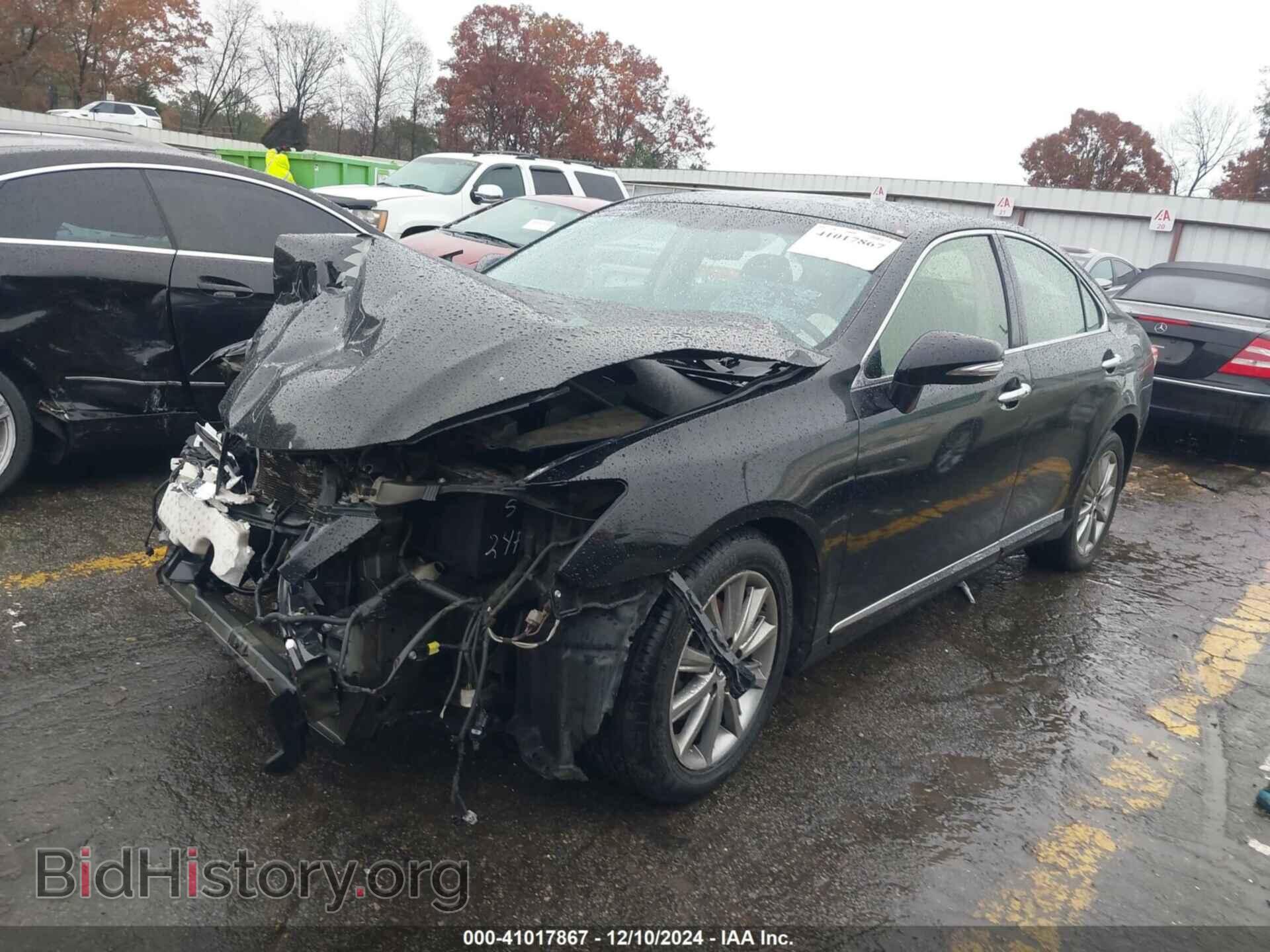 2012 LEXUS ES 350 - VIN: JTHBK1EG1C2502392 - Фото 2