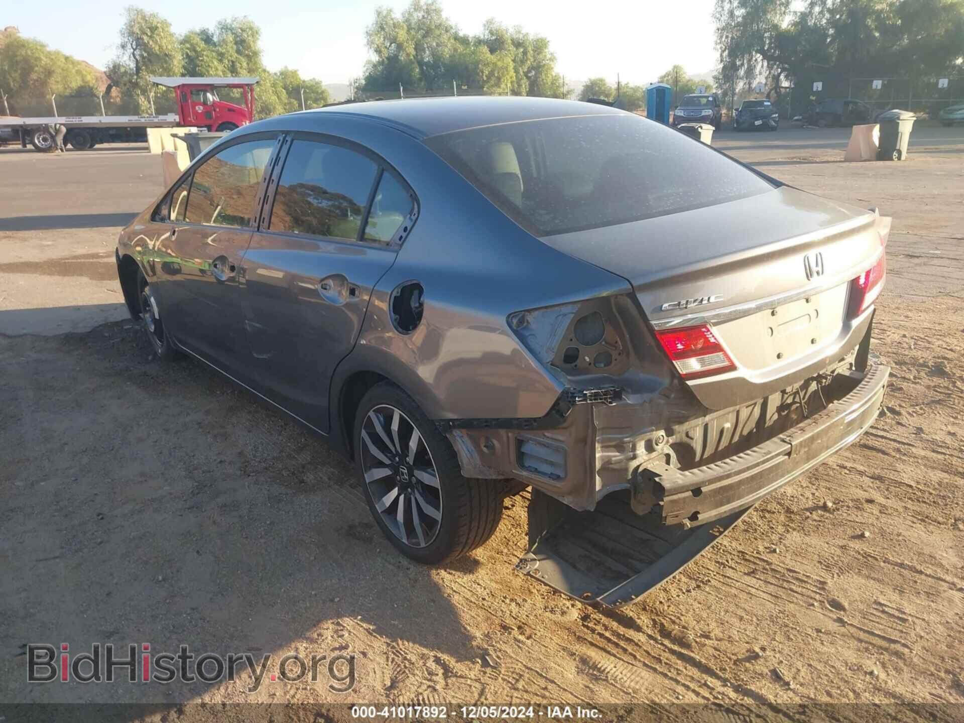 2014 HONDA CIVIC - VIN: 19XFB2F96EE236365 - Фото 3