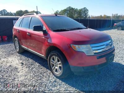 2008 Ford EDGE SE, красный — VIN 2FMDK36C28BA42691, IAAI