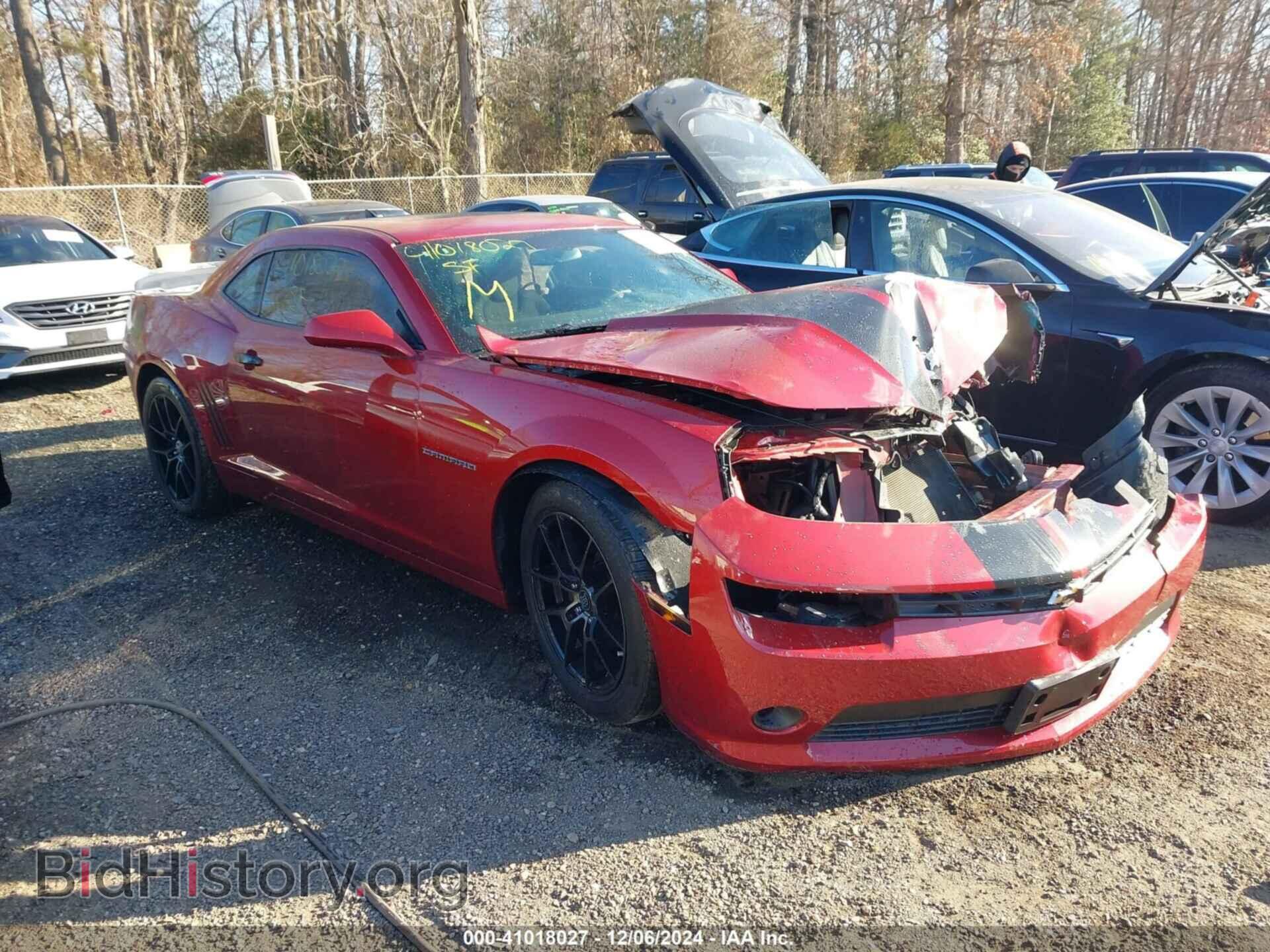 Photo 2G1FD1E37F9129027 - CHEVROLET CAMARO 2015