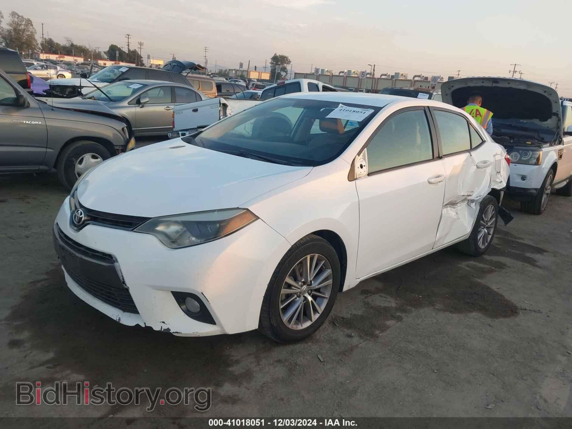 2015 TOYOTA COROLLA - VIN: 5YFBURHEXFP194911 - Фото 2