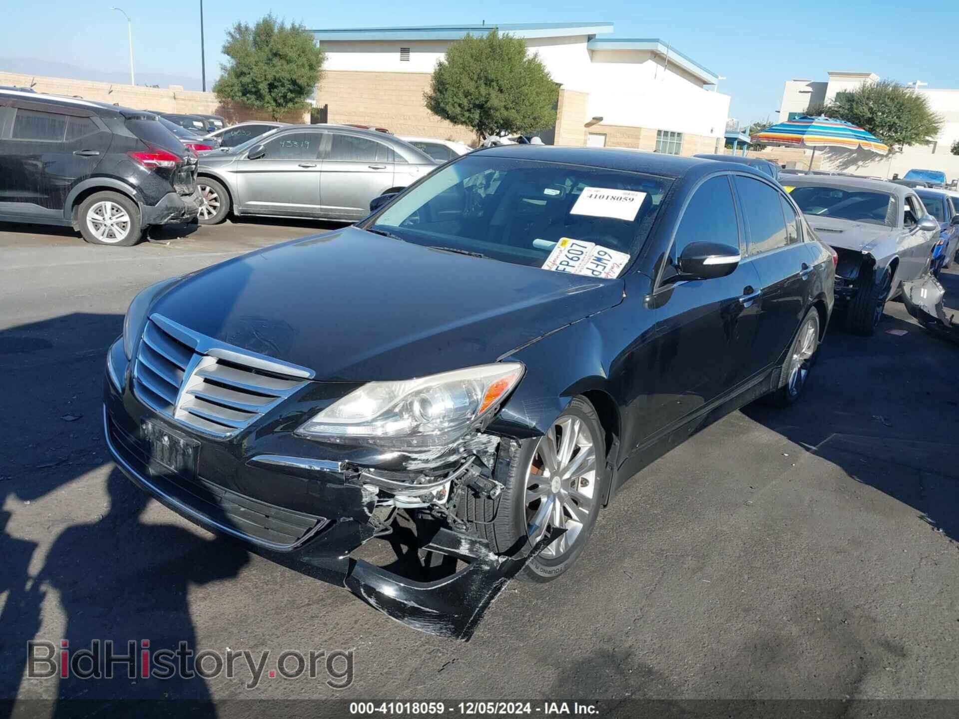 2012 HYUNDAI GENESIS - VIN: KMHGC4DD0CU201447 - Фото 2