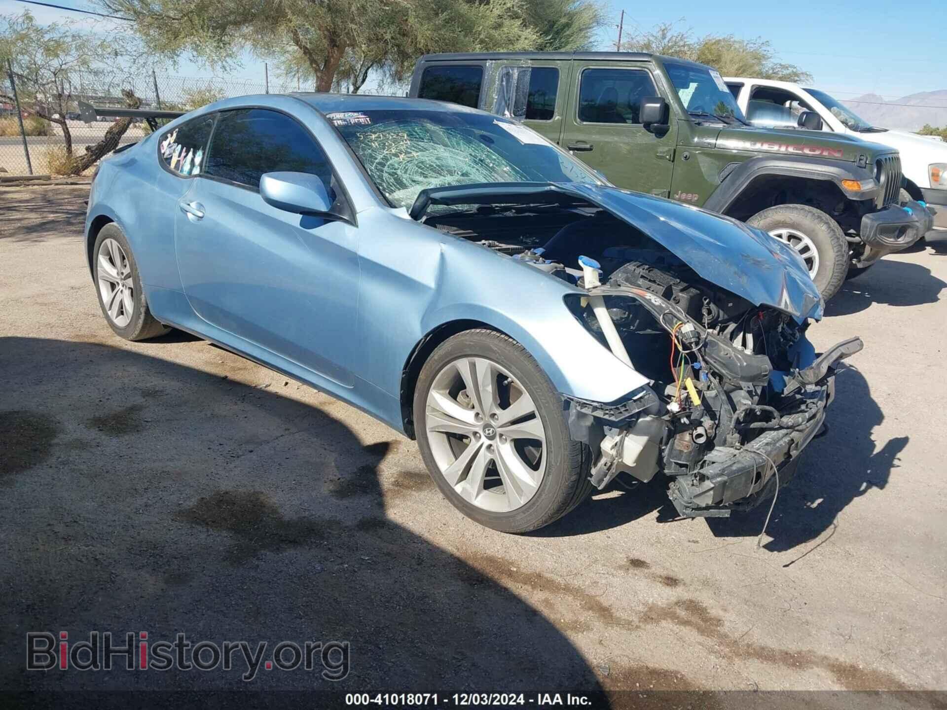 Photo KMHHT6KD6CU068843 - HYUNDAI GENESIS 2012