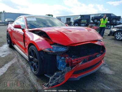 2019 Ford MUSTANG GT, красный — VIN 1FA6P8CF1K5166611, IAAI