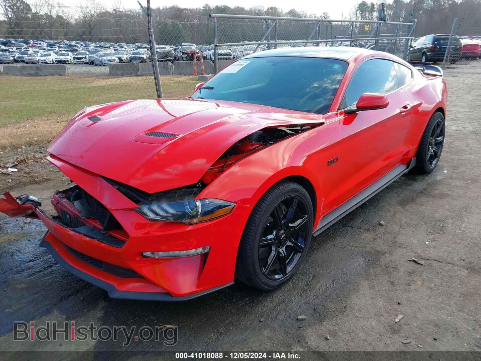 2019 FORD MUSTANG - VIN: 1FA6P8CF1K5166611 - Фото 2