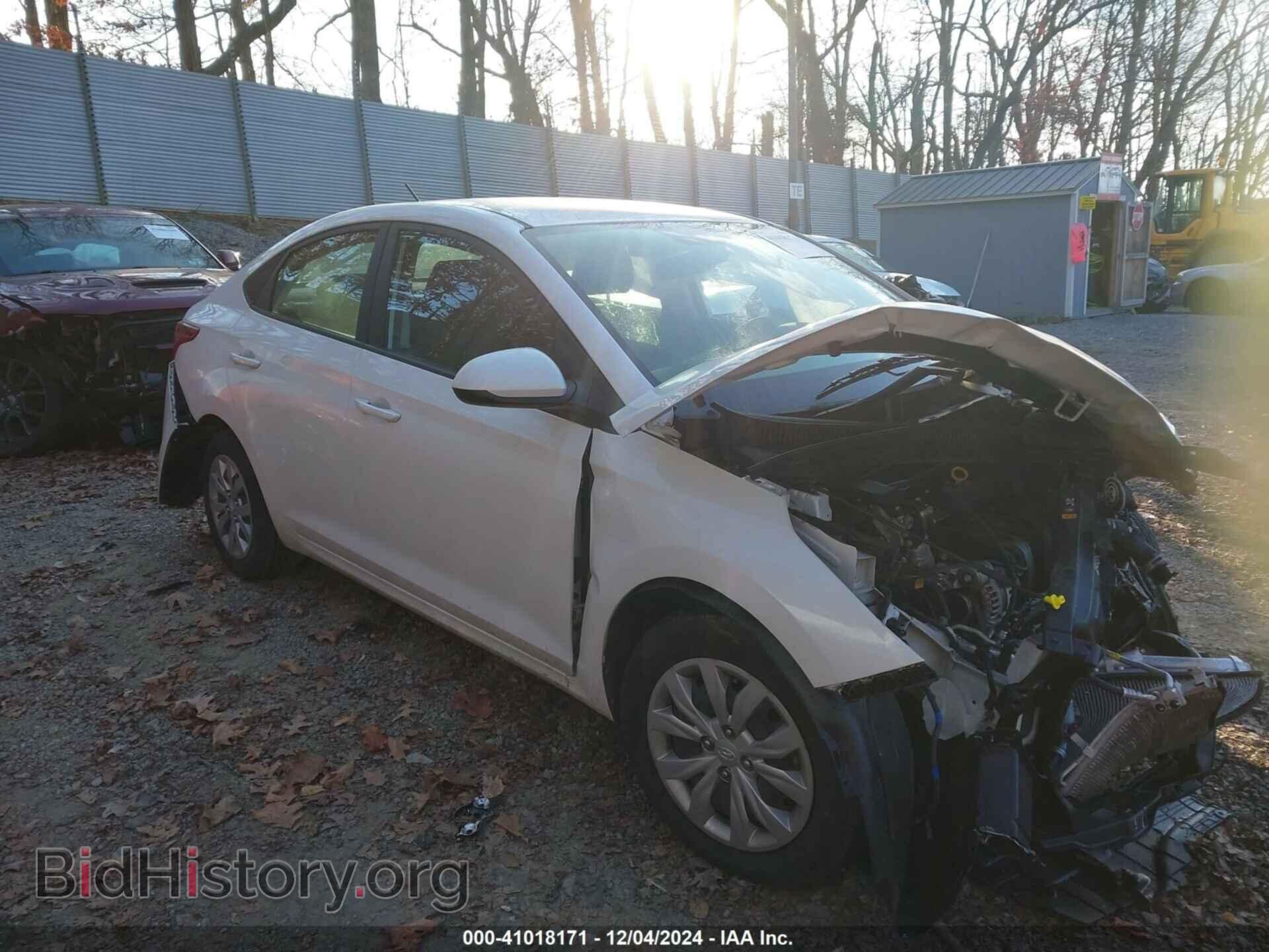 Photo 3KPC24A67NE164295 - HYUNDAI ACCENT 2022