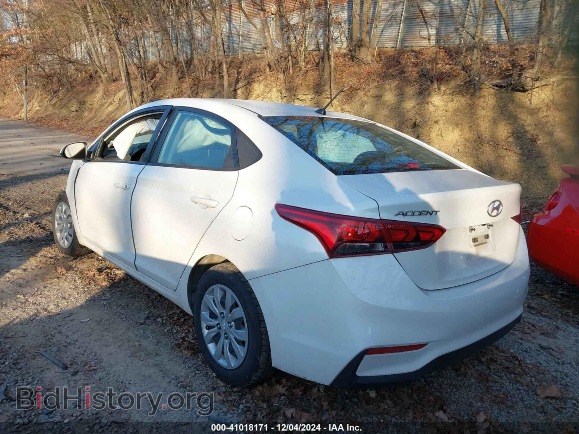 2022 HYUNDAI ACCENT - VIN: 3KPC24A67NE164295 - Фото 3