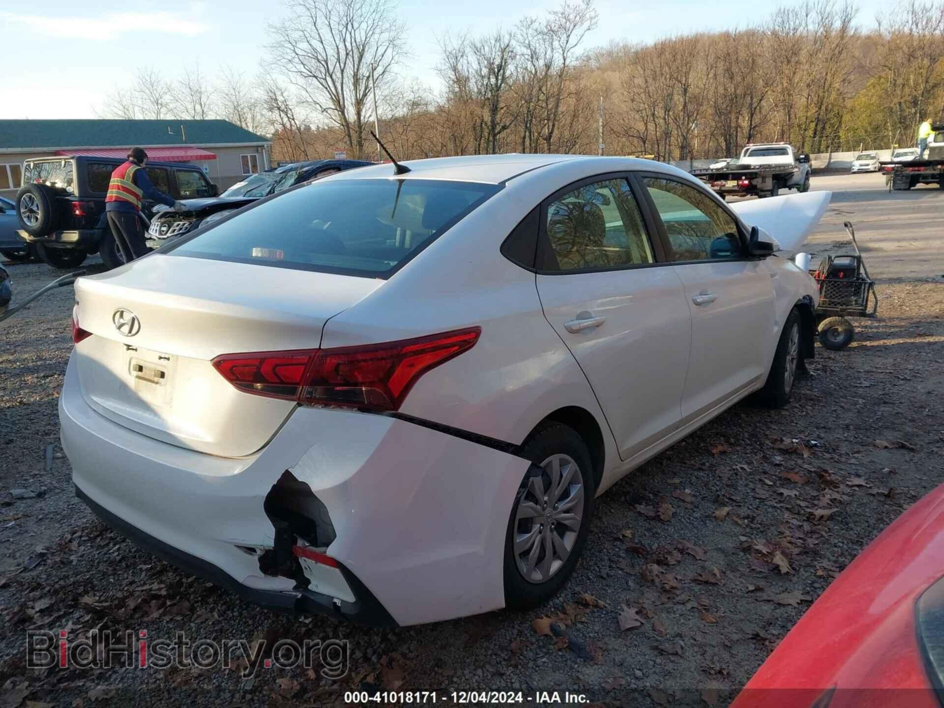 2022 HYUNDAI ACCENT - VIN: 3KPC24A67NE164295 - Фото 4