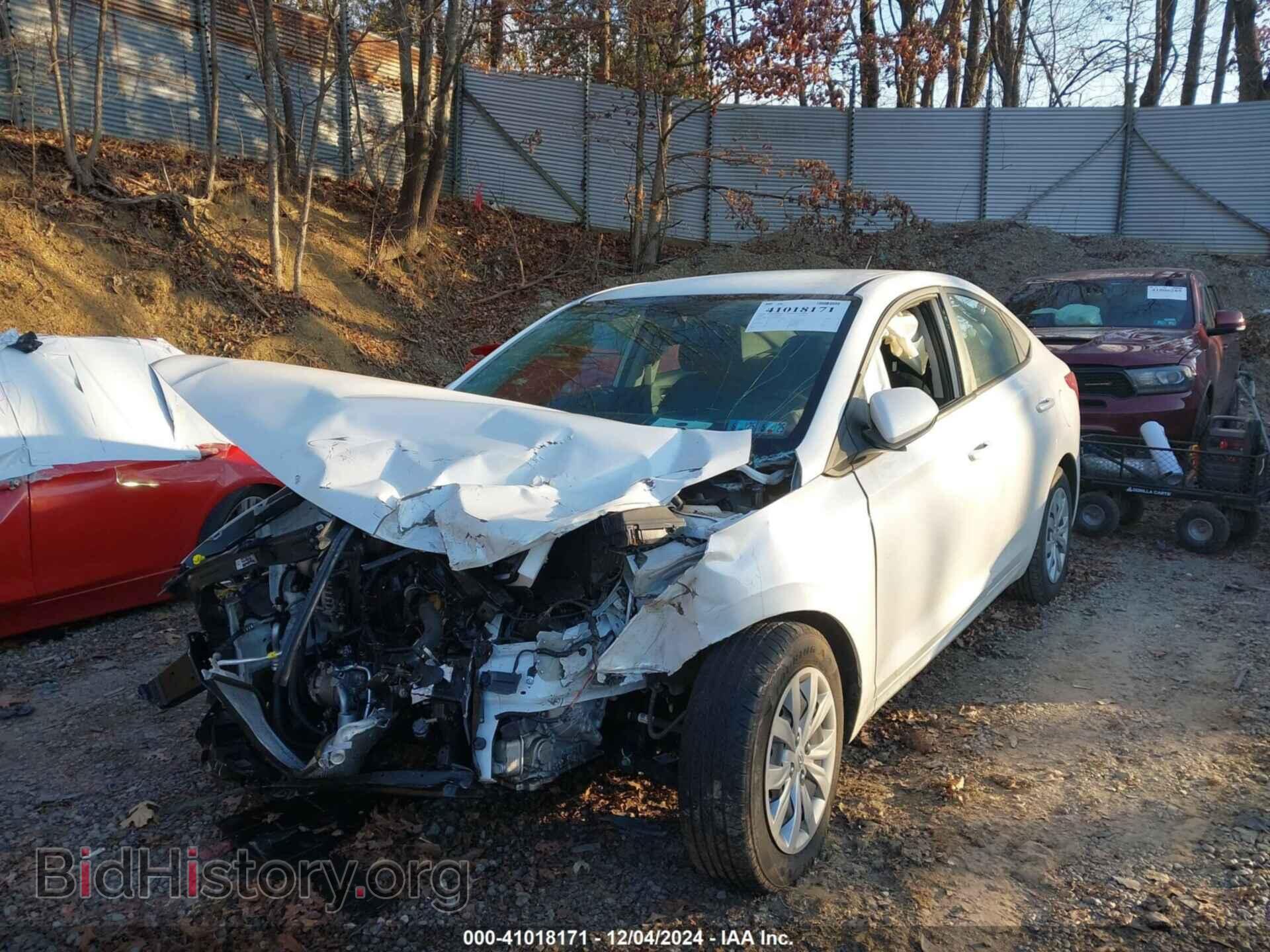 2022 HYUNDAI ACCENT - VIN: 3KPC24A67NE164295 - Фото 6
