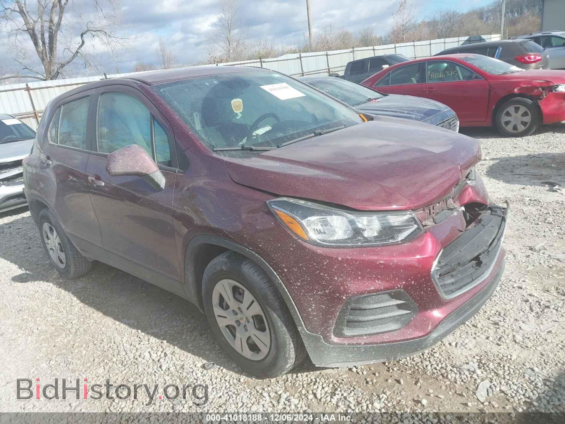 Фотография 3GNCJKSB2HL153943 - CHEVROLET TRAX 2017