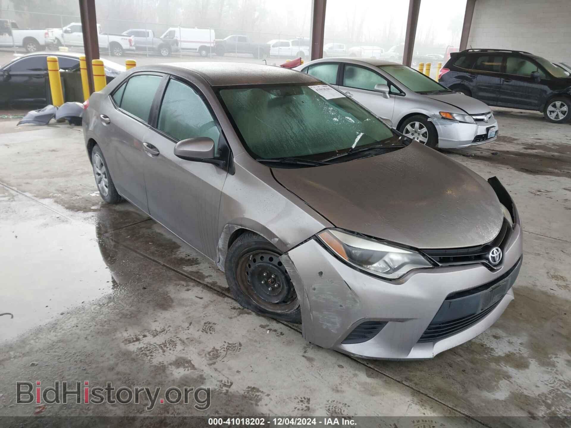 Фотография 2T1BURHE7FC459333 - TOYOTA COROLLA 2015