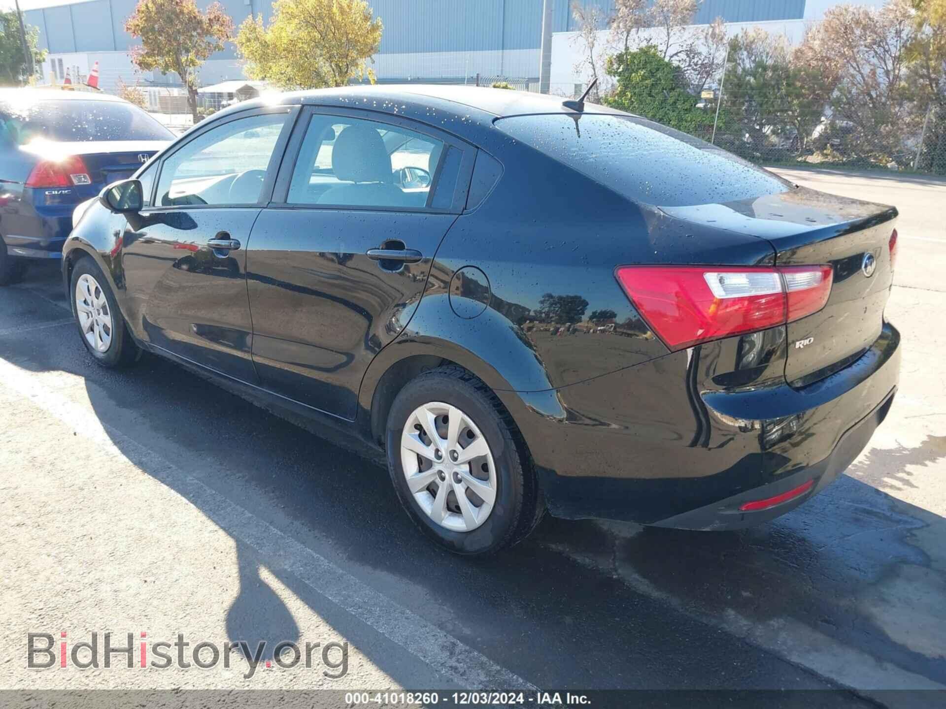 2013 KIA RIO - VIN: KNADM4A38D6204194 - Фото 3