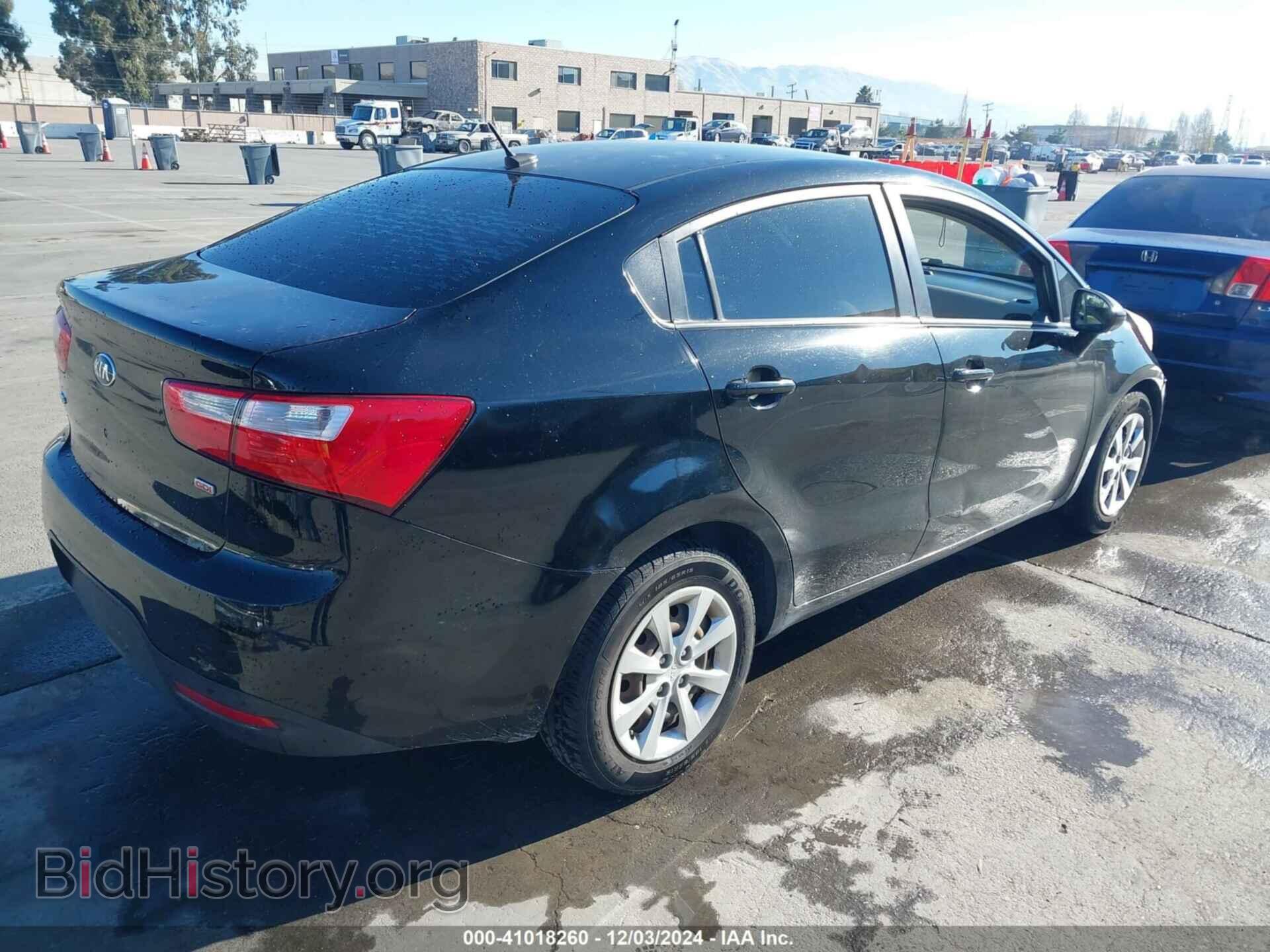 2013 KIA RIO - VIN: KNADM4A38D6204194 - Фото 4