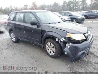 2010 Subaru FORESTER 2.5X, black — VIN JF2SH6AC2AH707022, IAAI